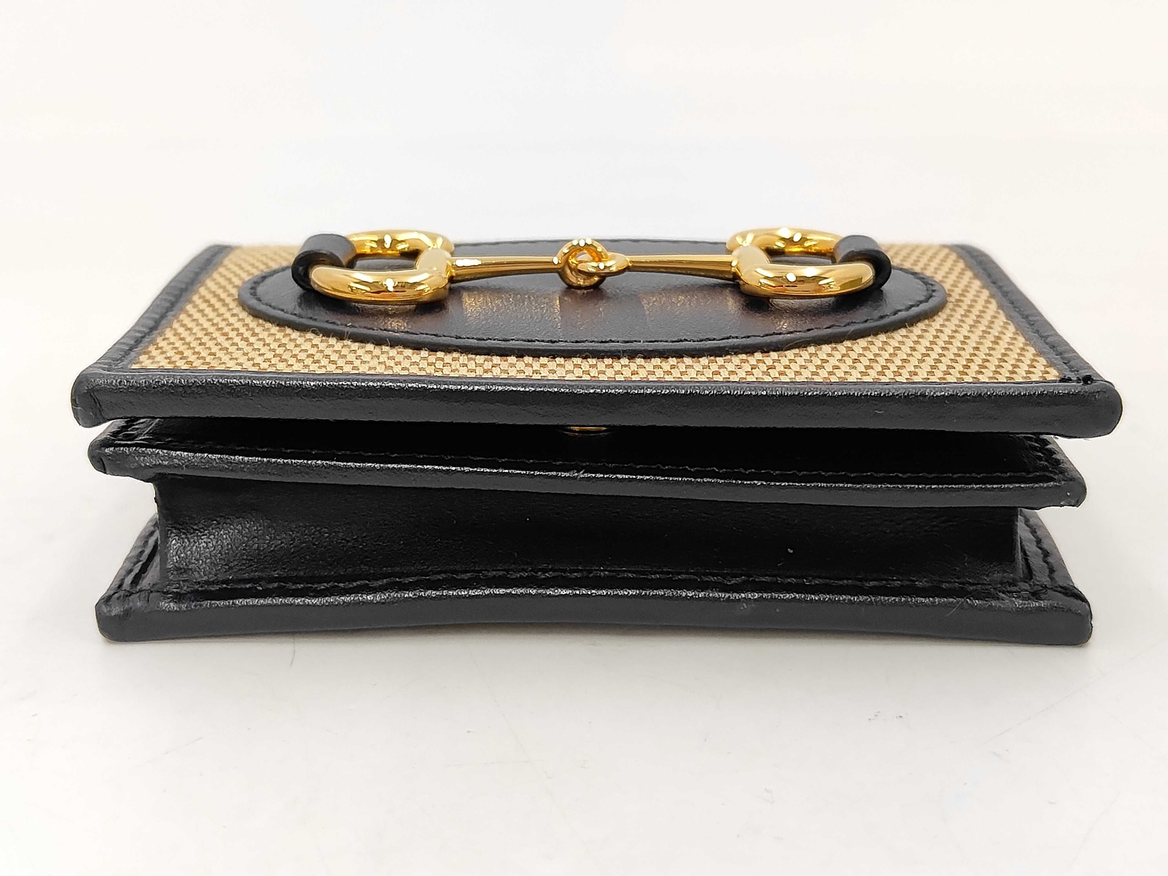 Horsebit 1955 Small Wallet Compact Bi-fold Wallet 621887 — view 3