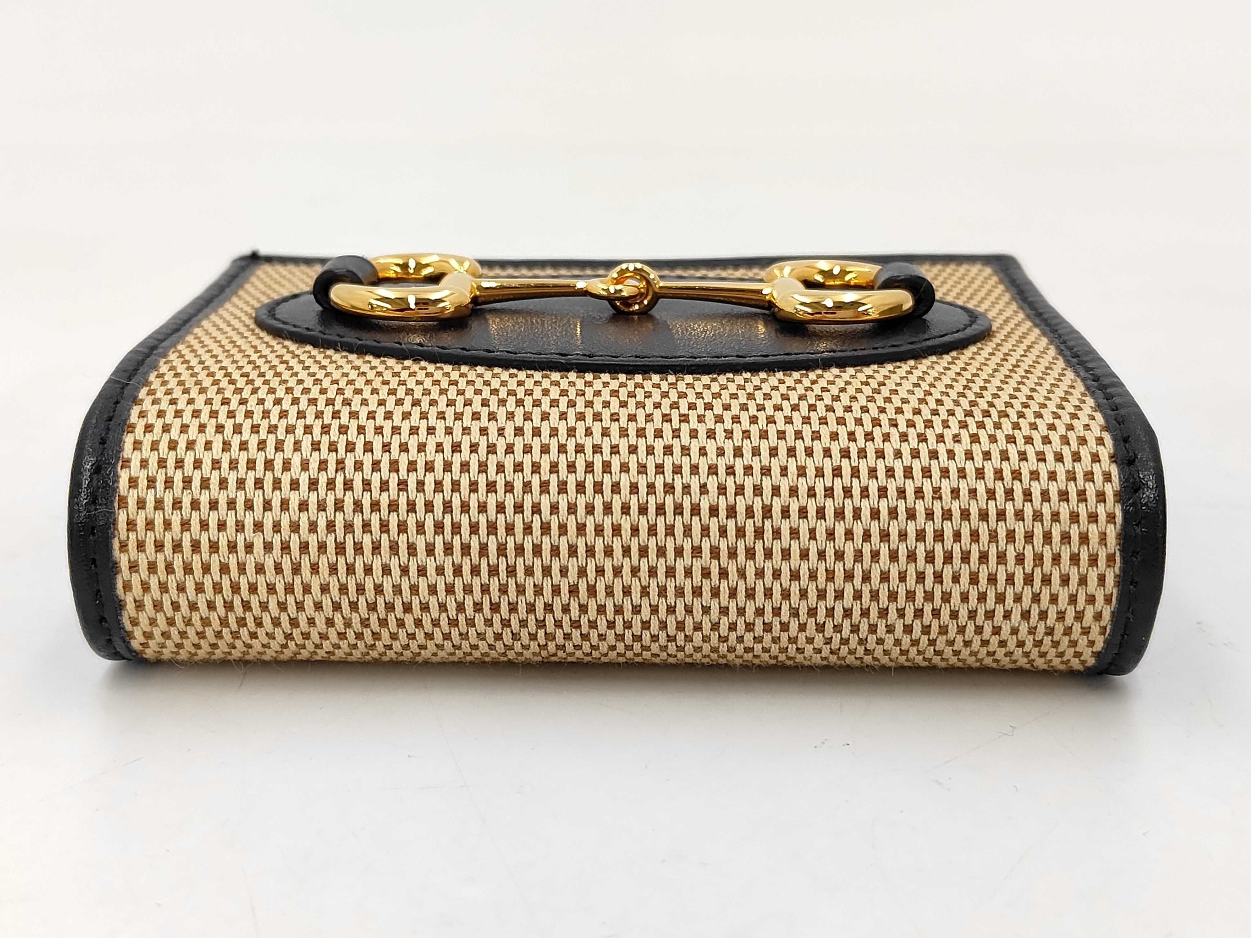 Horsebit 1955 Small Wallet Compact Bi-fold Wallet 621887 — view 6