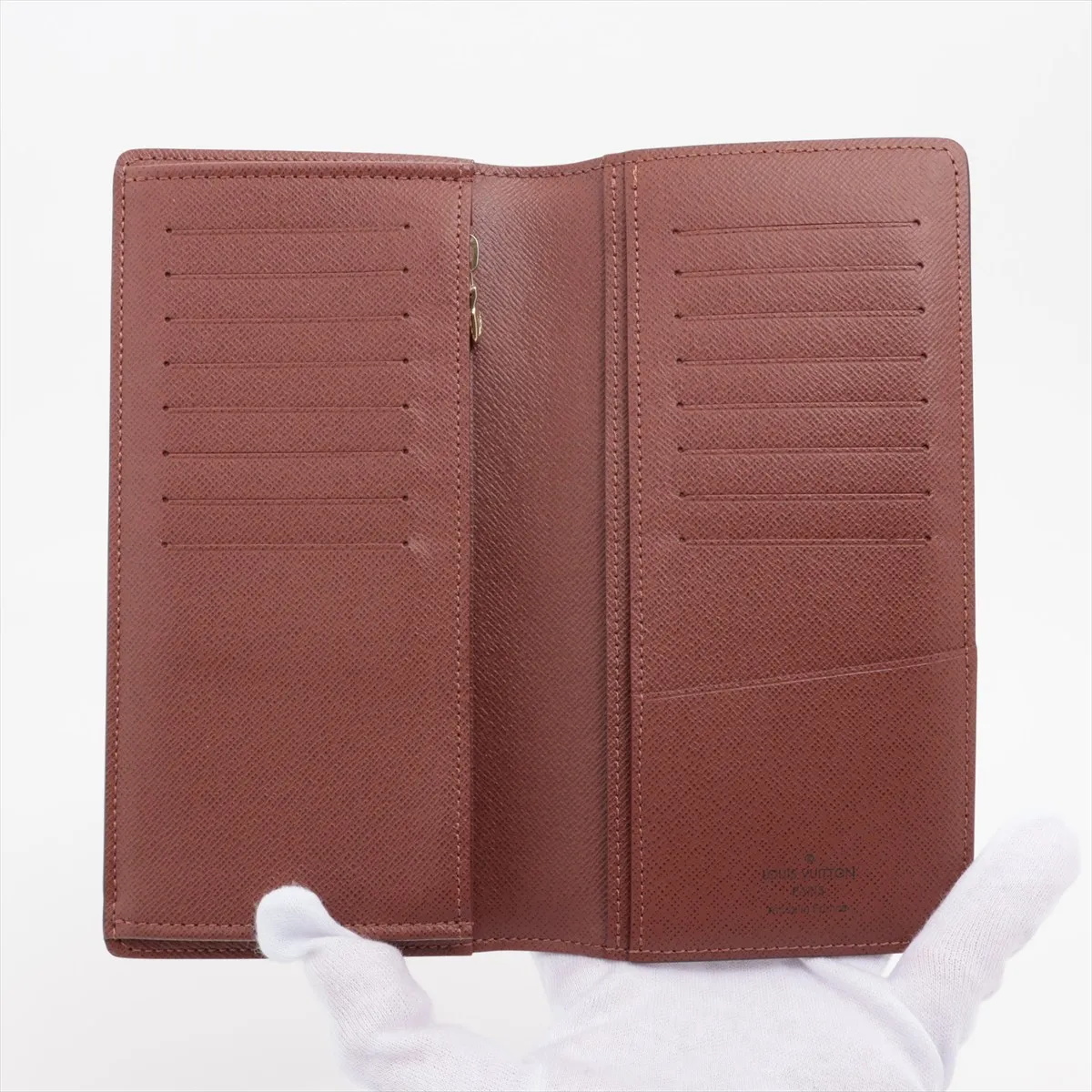 Monogram Portefeuille Brazza M66540 Brown Long Wallet (RFID detected) — view 3