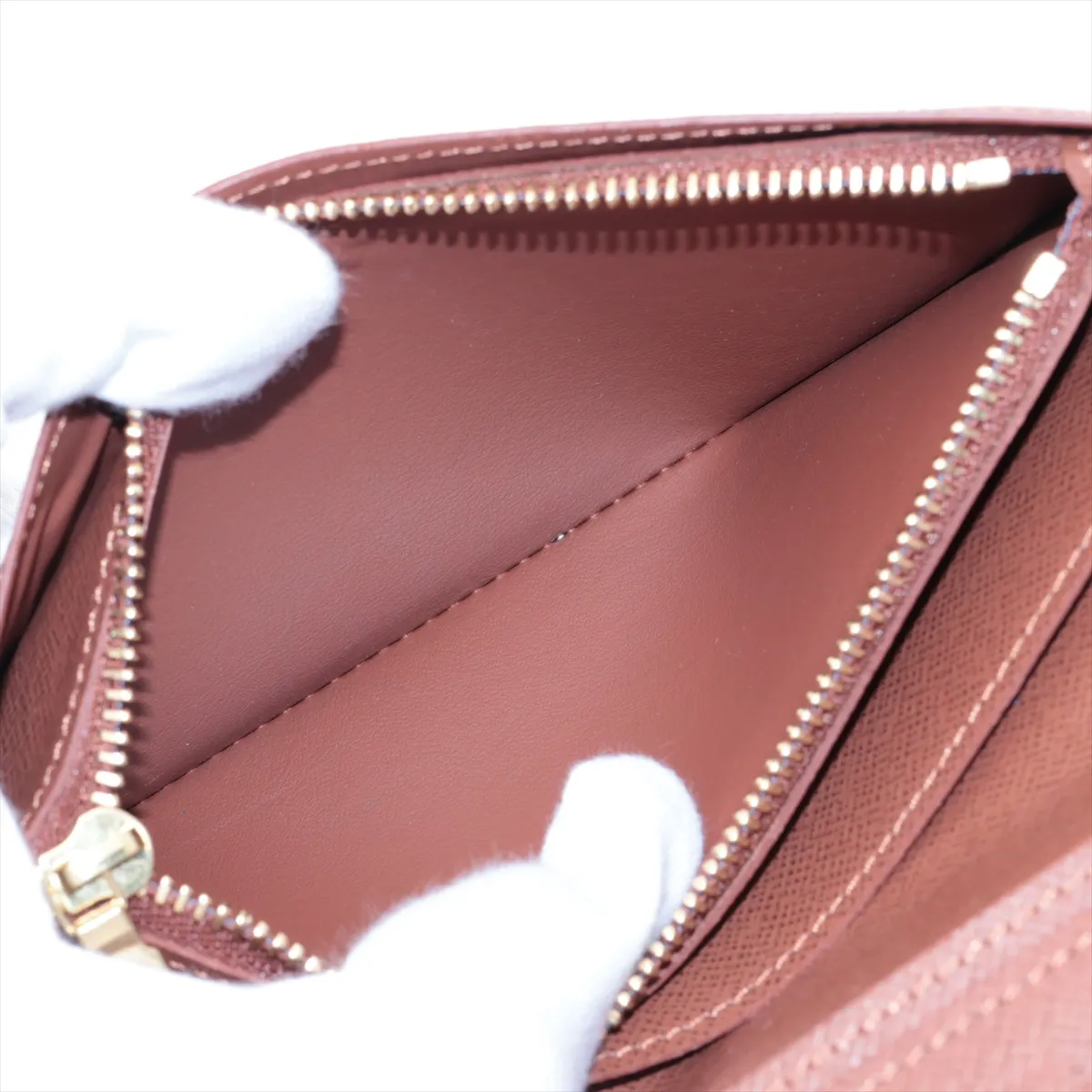 Monogram Portefeuille Brazza M66540 Brown Long Wallet (RFID detected) — view 9