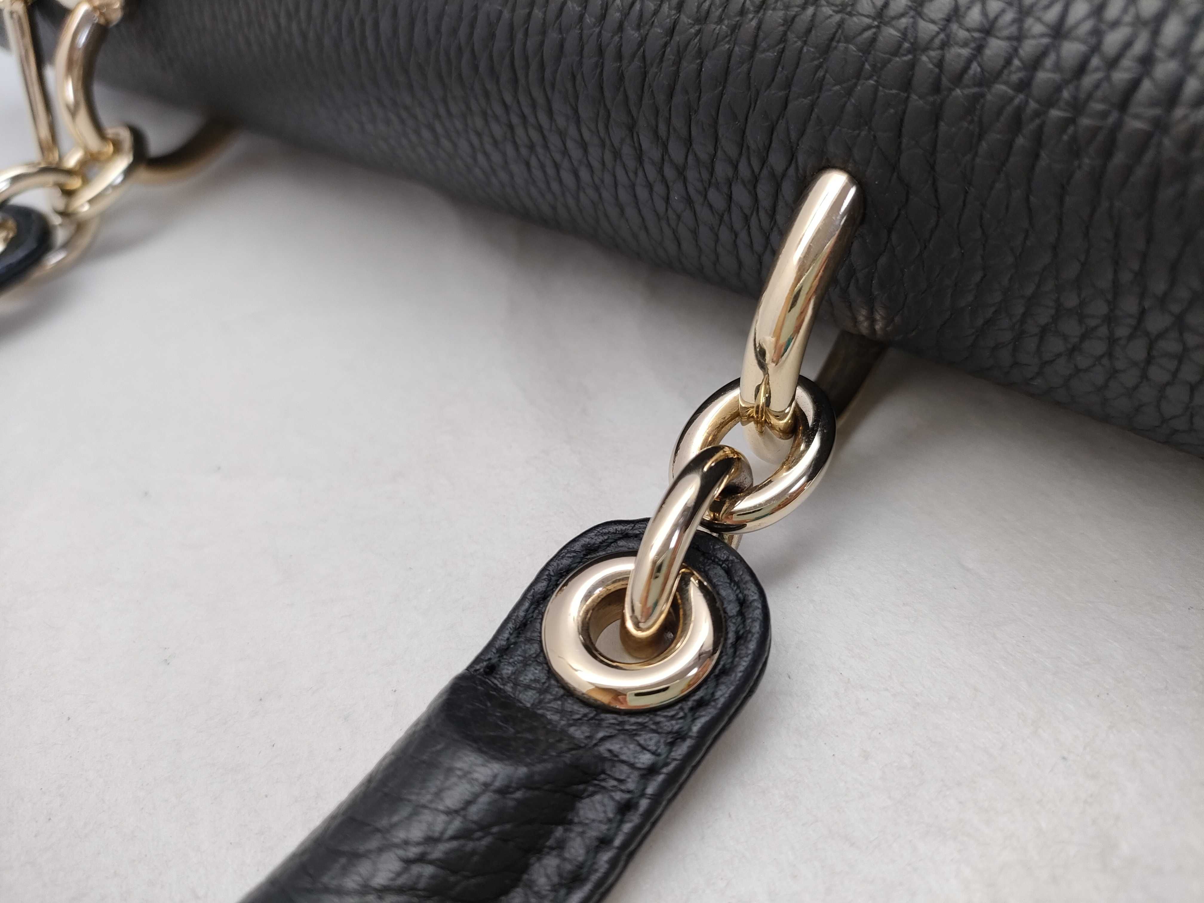 SG-Christian Diorissimo Leather 2-Way Handbag Black XX-X-1056 Handbag — view 5
