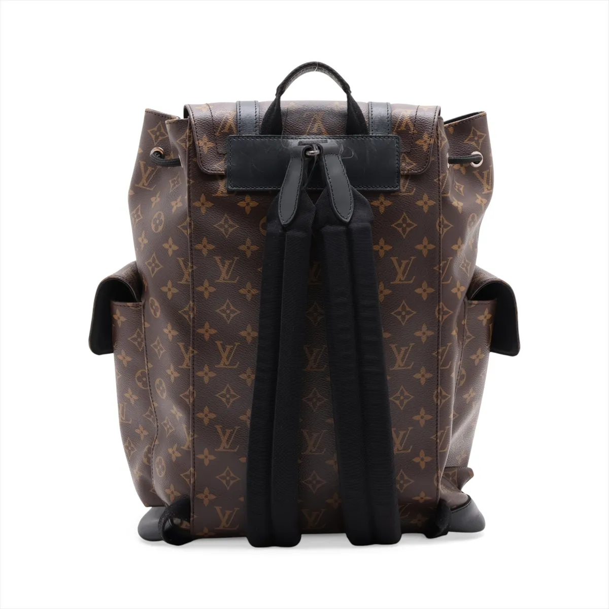 Monogram Macassar Christopher MM M43735 TR3174 Brown x Black — view 2