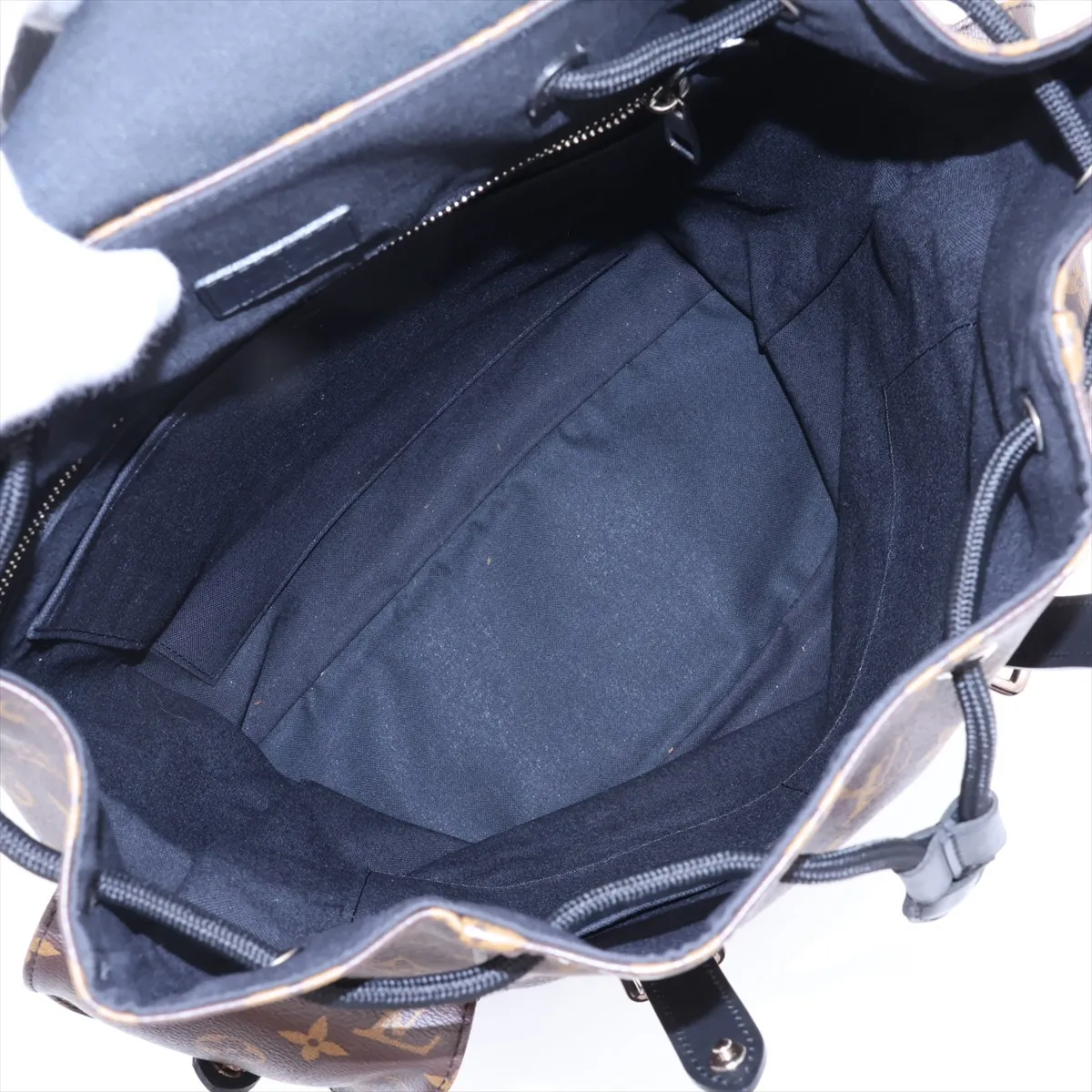 Monogram Macassar Christopher MM M43735 TR3174 Brown x Black — view 7