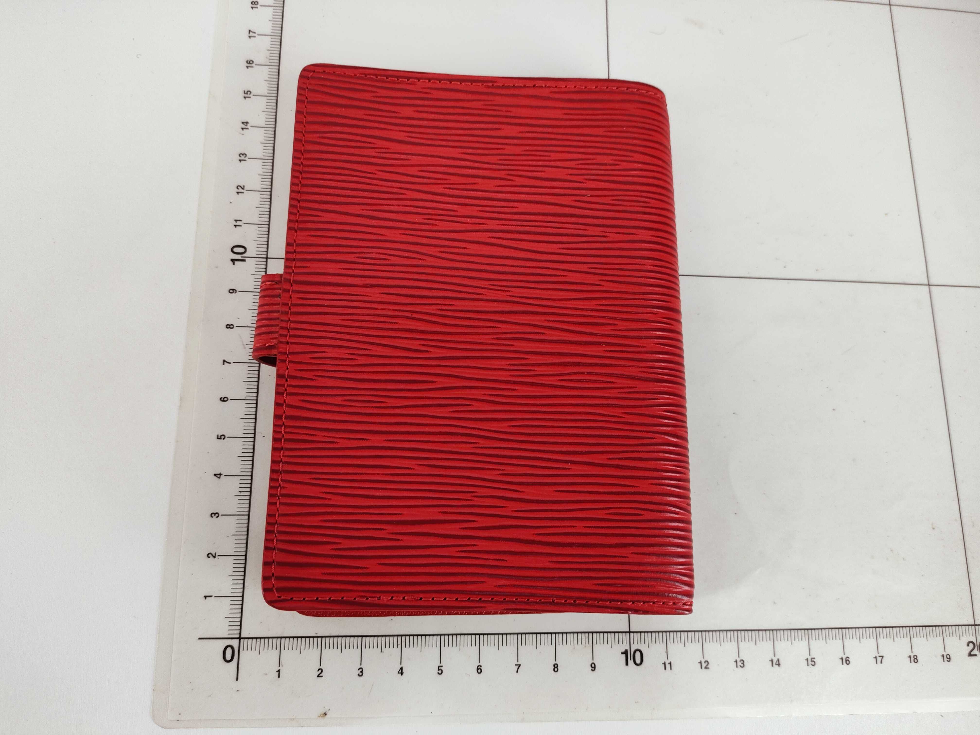 Epi Leather Agenda PM (Red) Notebook Cover — view 2