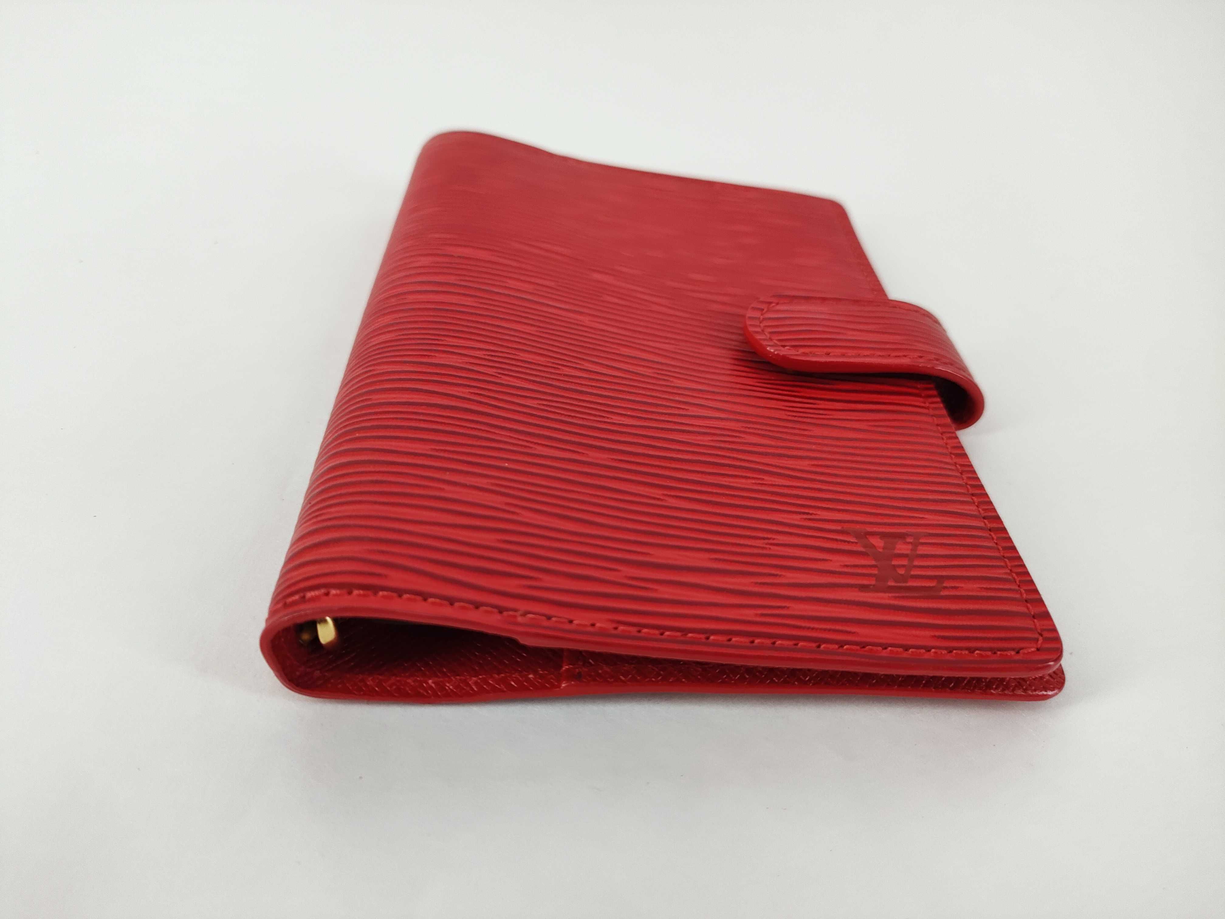 Epi Leather Agenda PM (Red) Notebook Cover — view 4