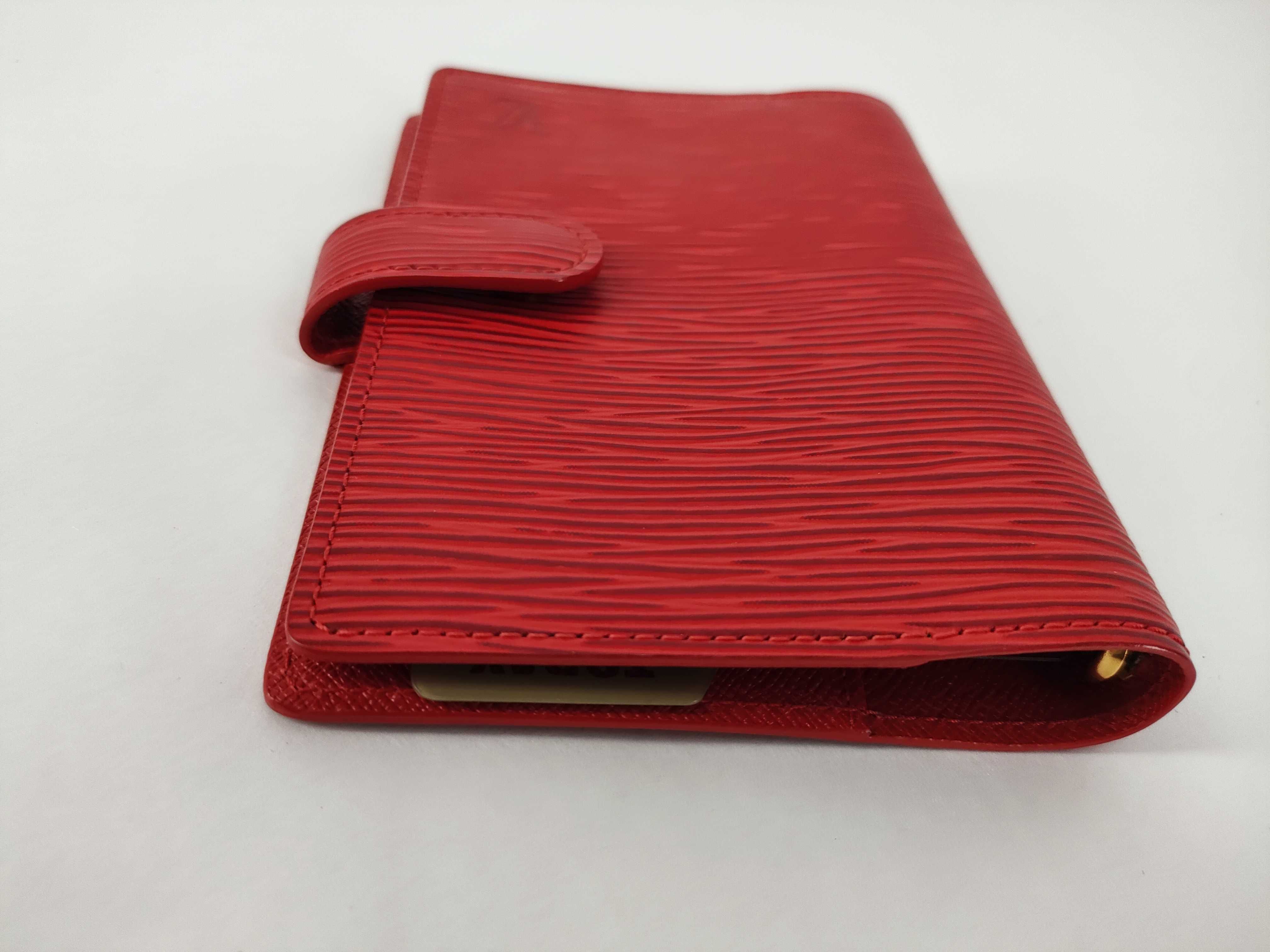 Epi Leather Agenda PM (Red) Notebook Cover — view 6