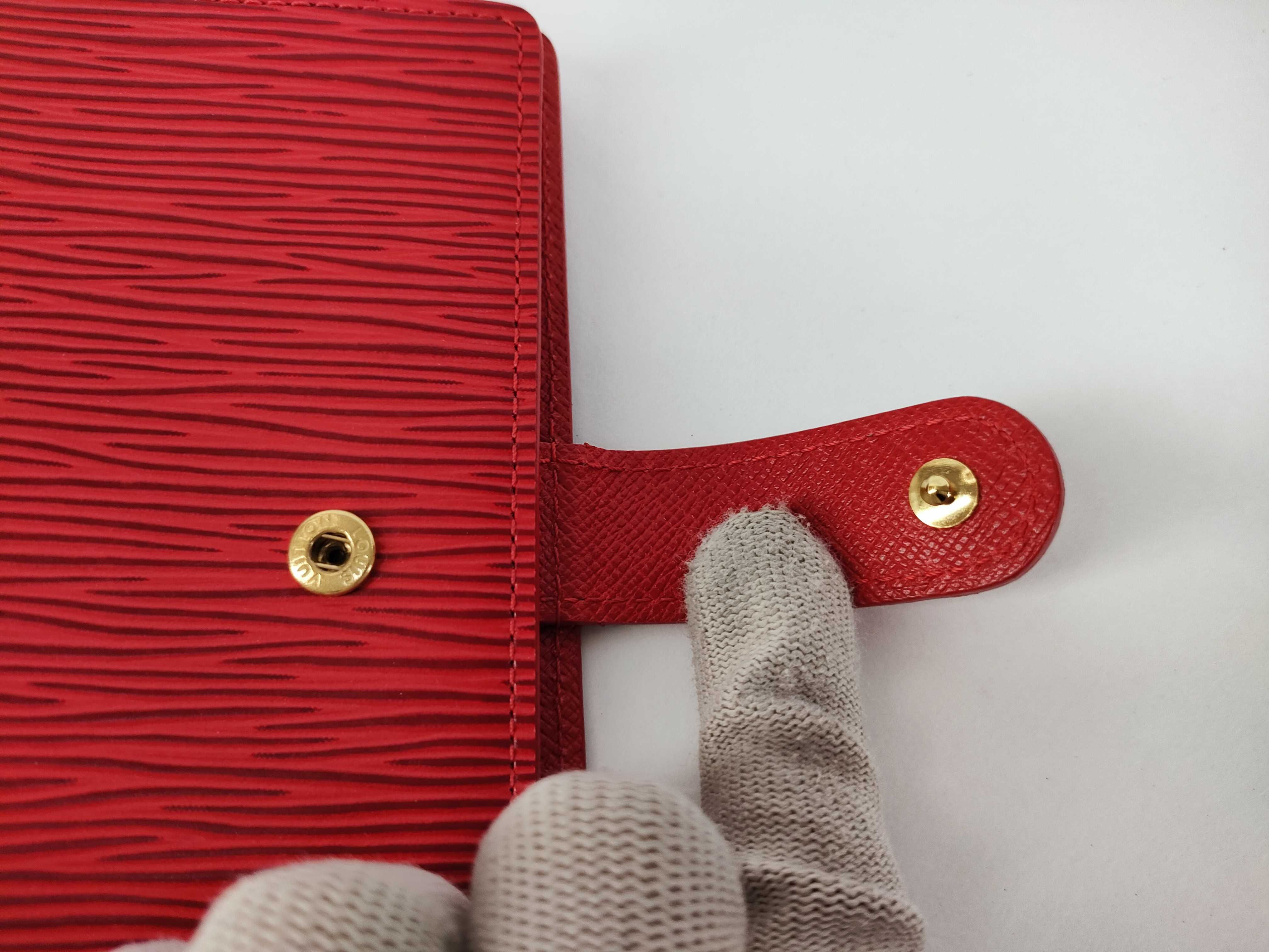 Epi Leather Agenda PM (Red) Notebook Cover — view 8