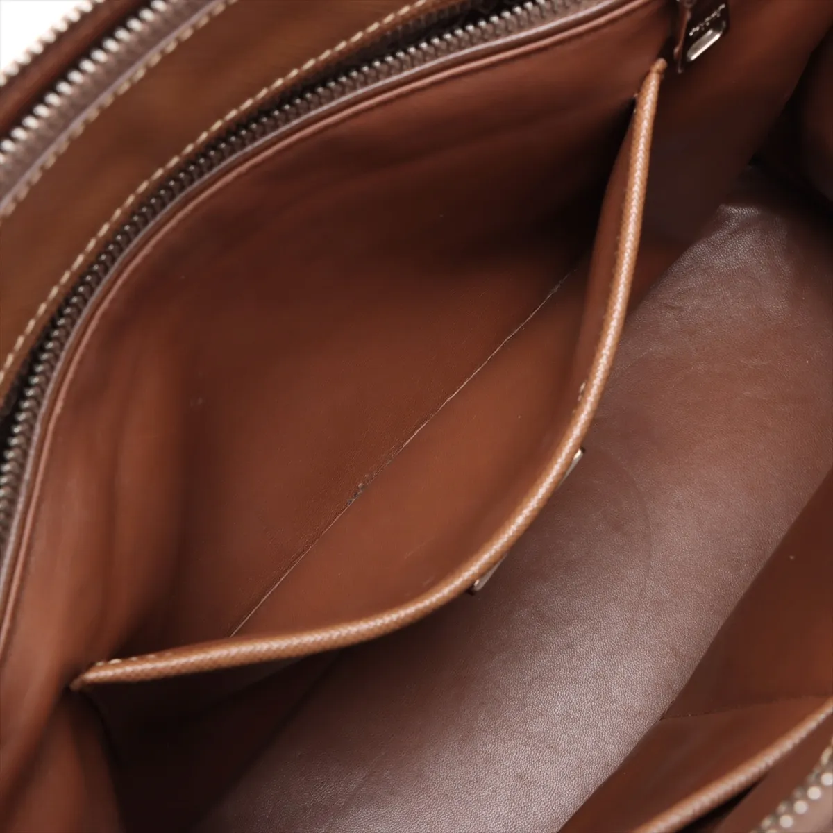 Saffiano Luxe Galleria Leather 2WAY Handbag Brown 1BA274 — view 12
