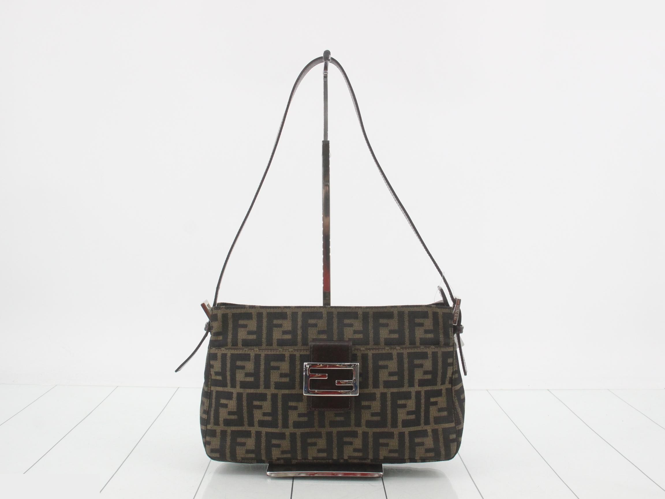 Zucca One-Shoulder Canvas Bag