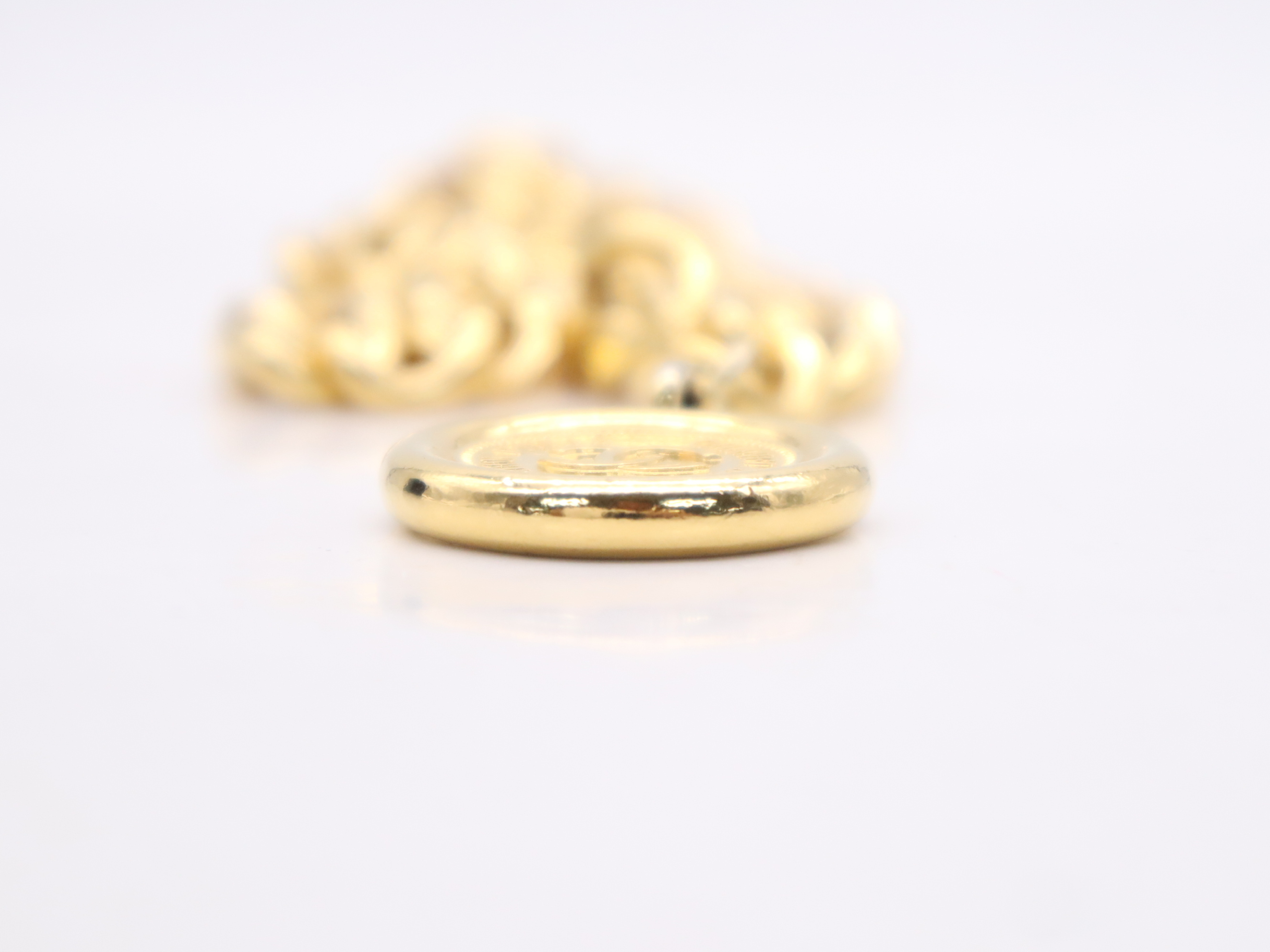 GP Vintage Gold Chain Belt with Box — view 4