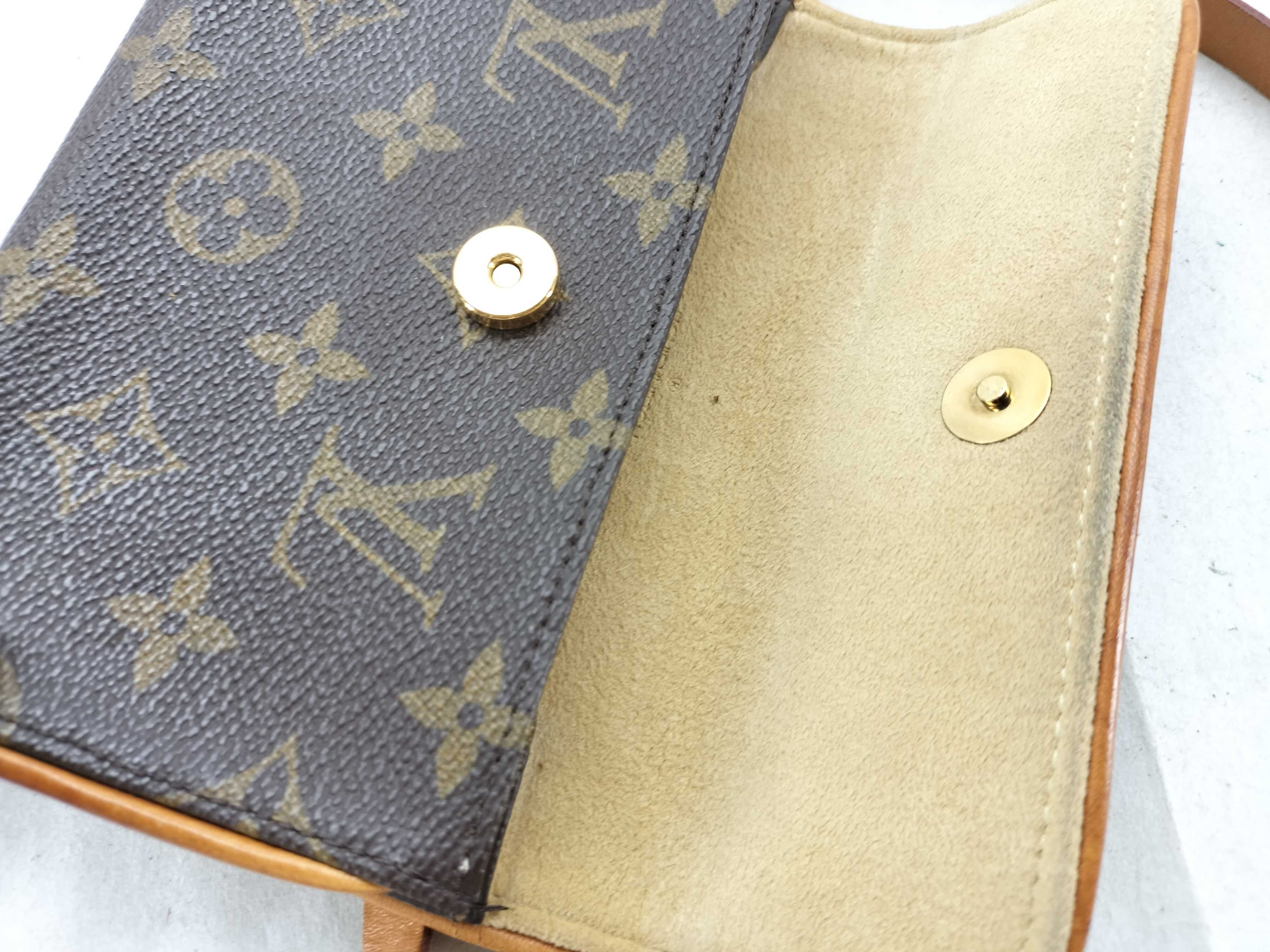 Monogram Vuitton Pochette Twin Waist Bag — view 8