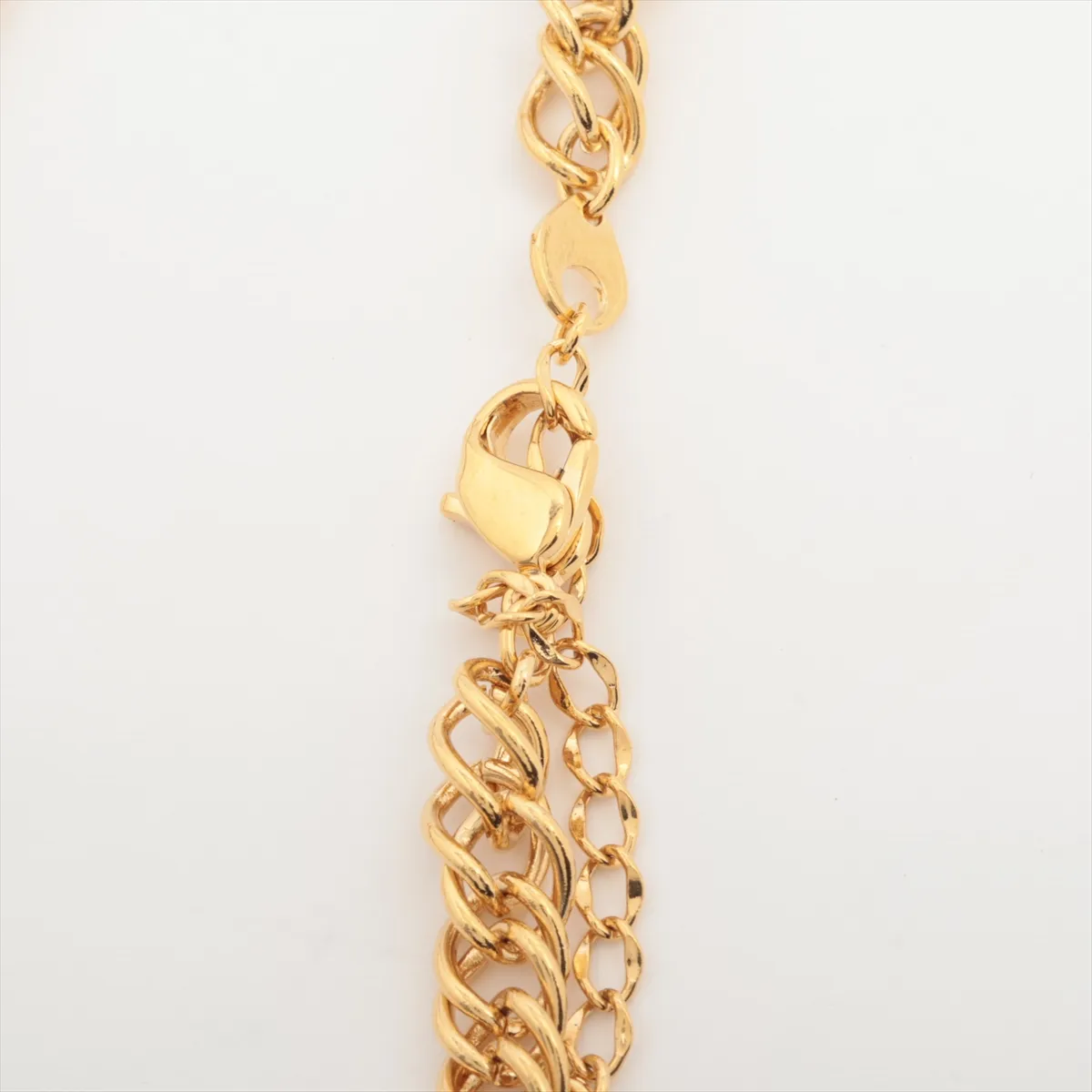necklace, GP gold, — view 3
