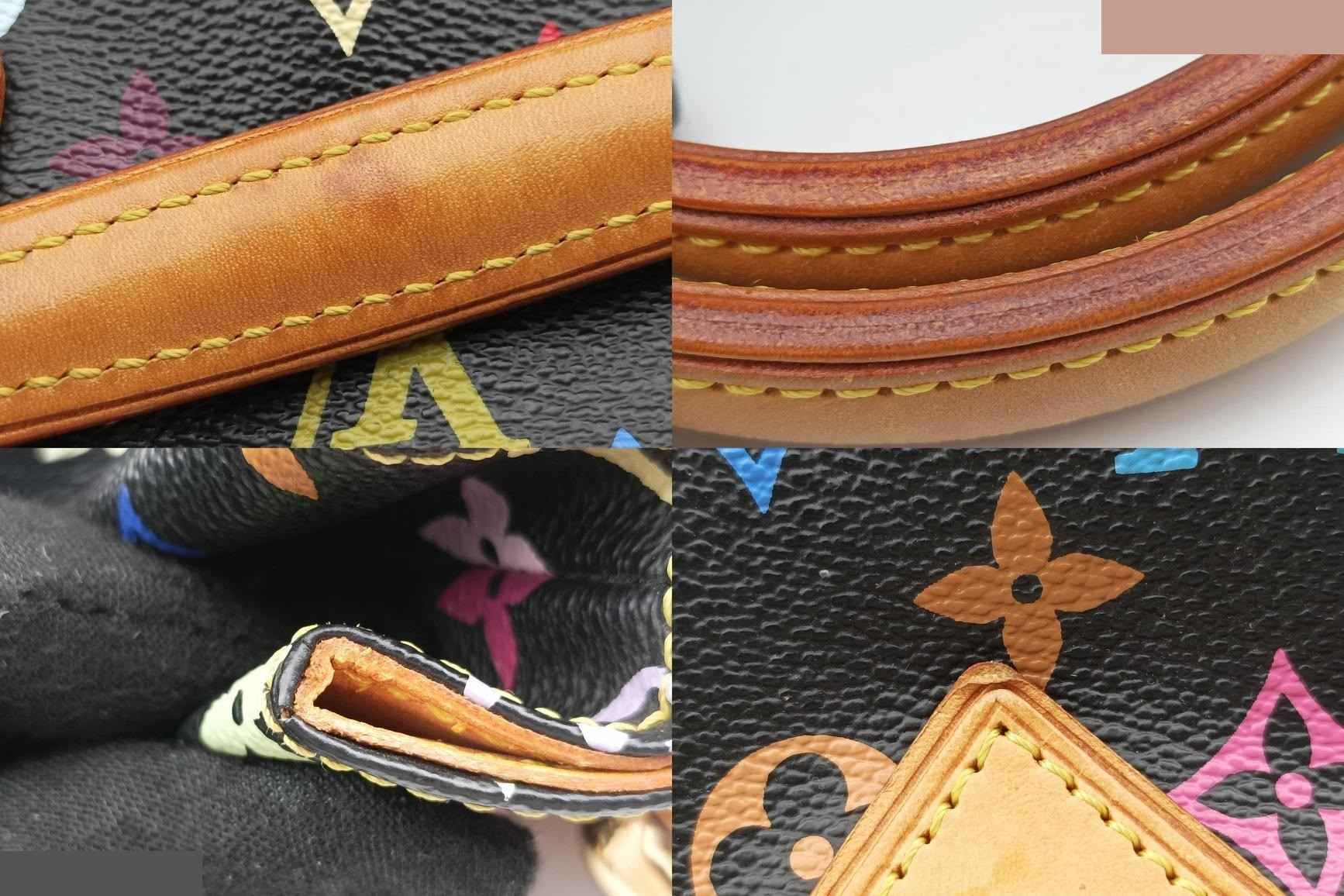 Audra Monogram Multicolor Noir — view 9