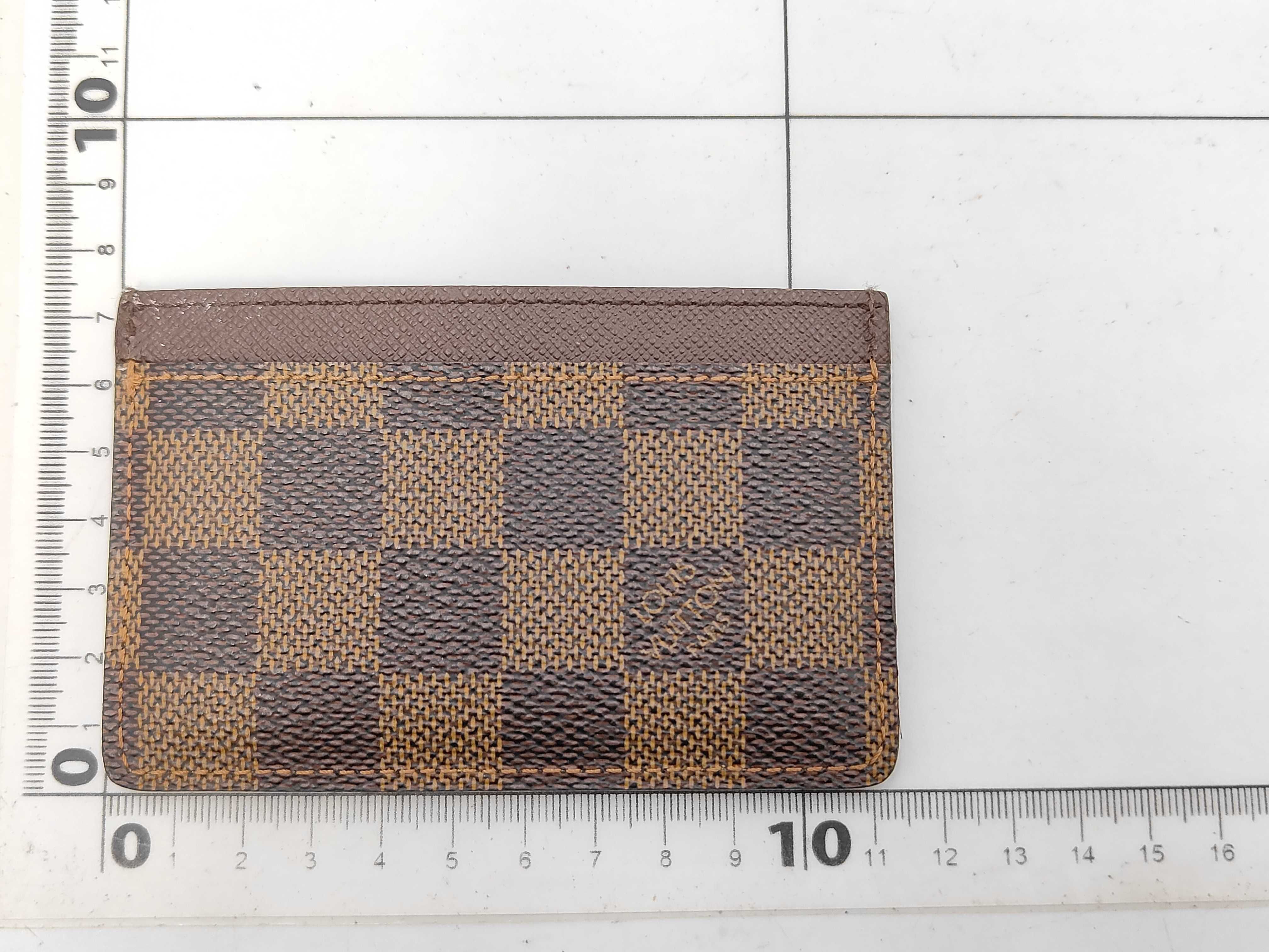 Damier Louis Vuitton Damier Porte Cartes Simple SP0046 Card Case — view 2