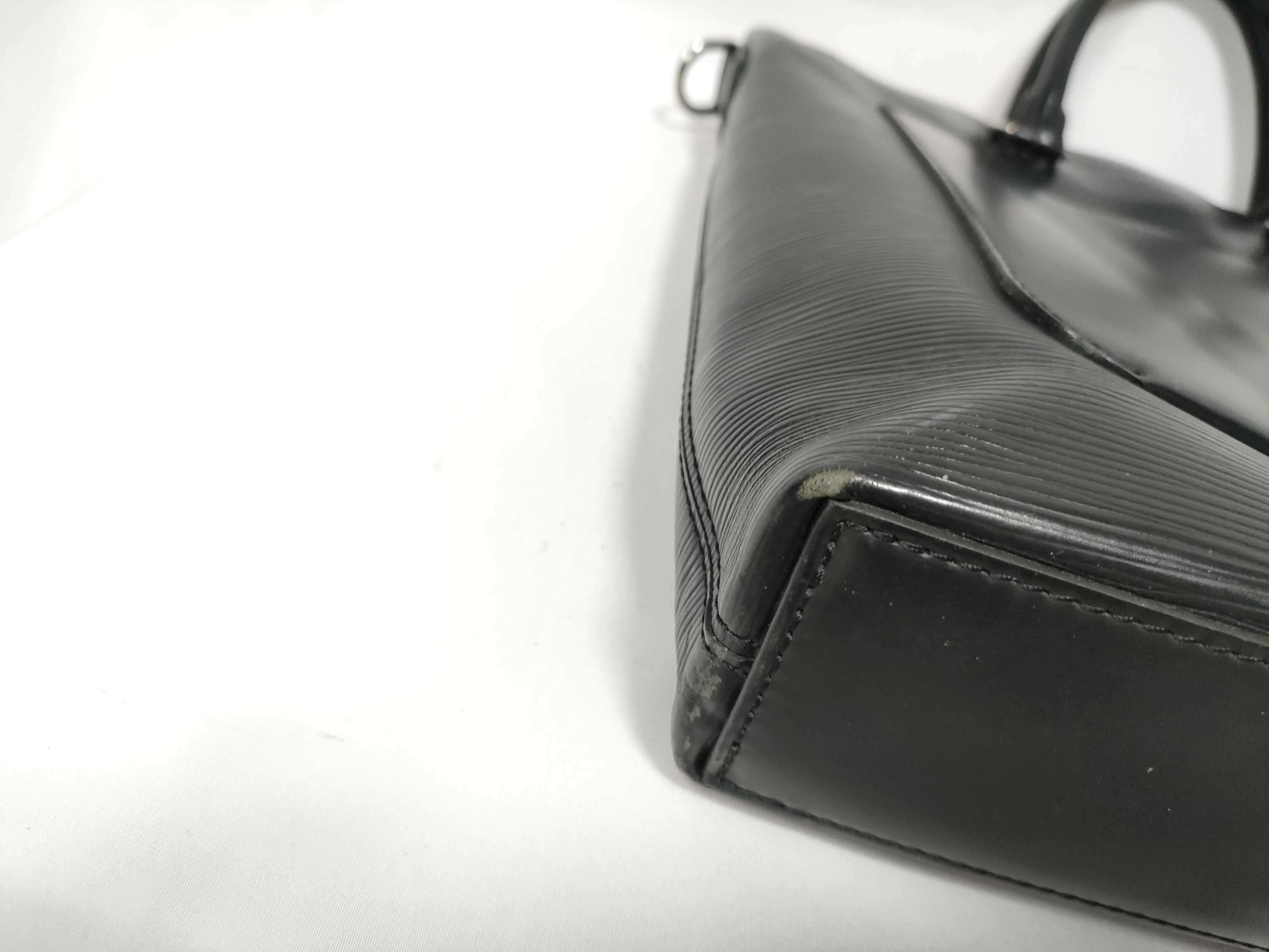Epi Leather Brooks Noir M58847 RI2136 Handbag — view 5