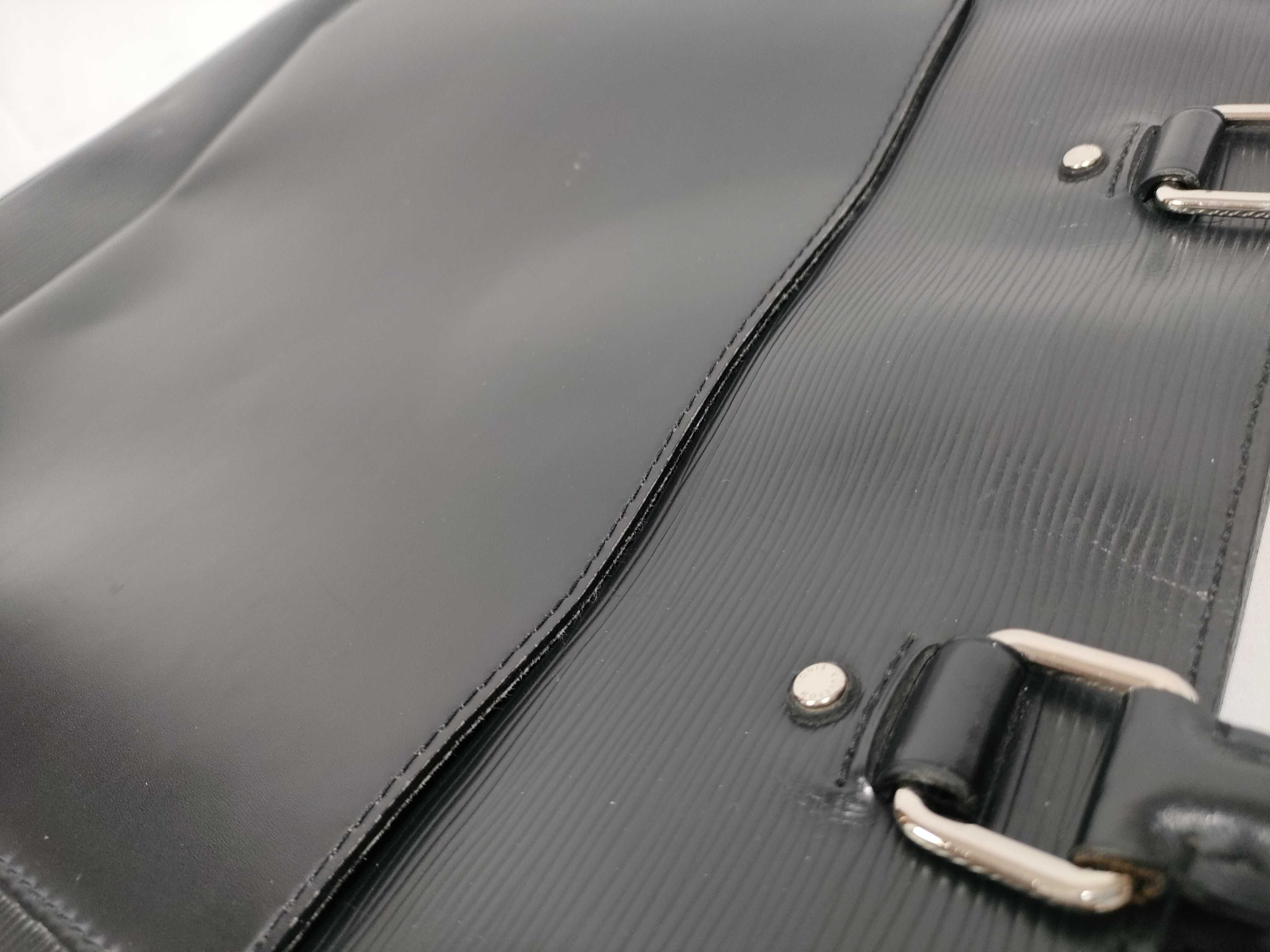 Epi Leather Brooks Noir M58847 RI2136 Handbag — view 7