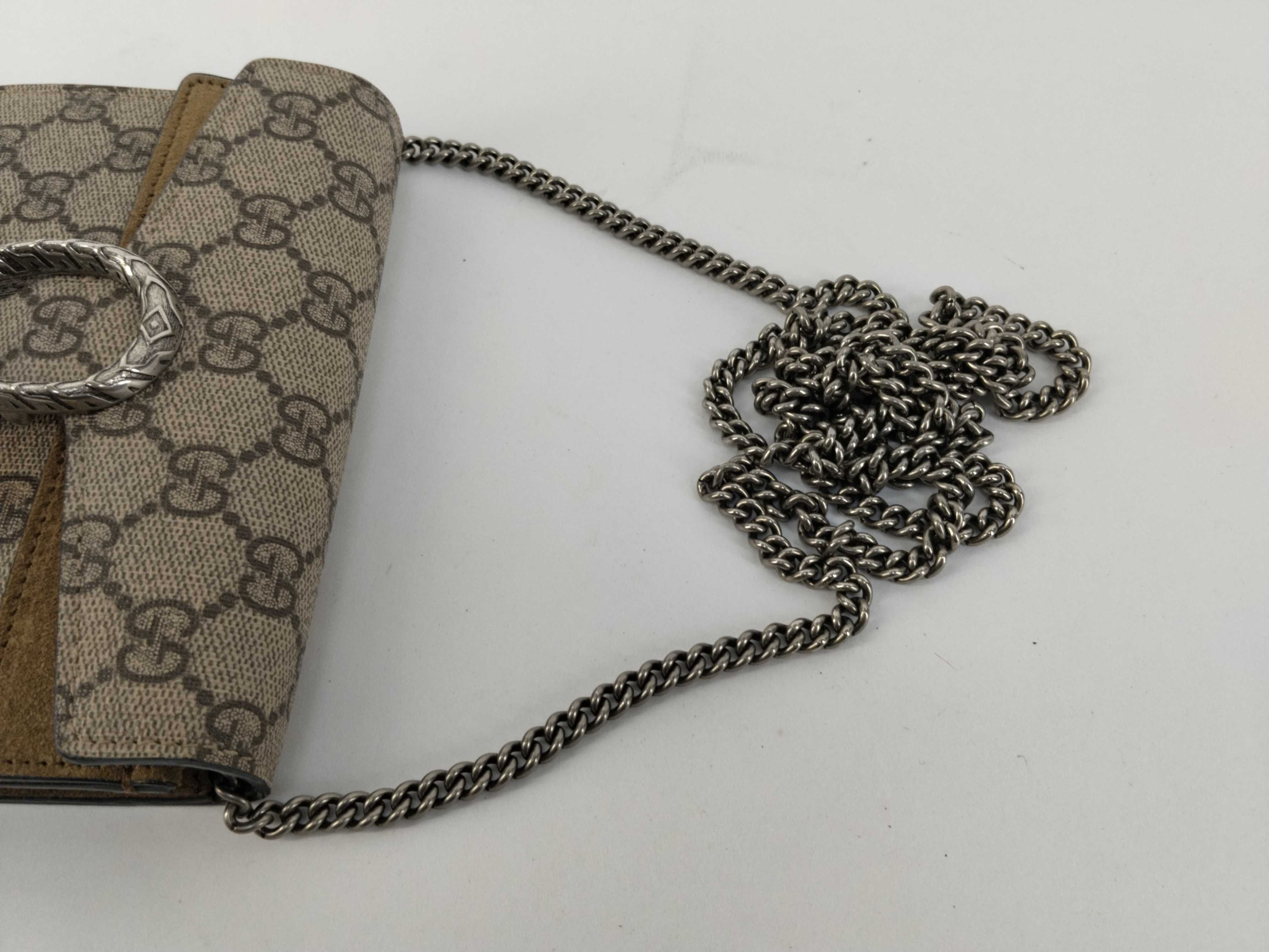 GG Canvas Gucci Dionysus Chain Shoulder Bag — view 3