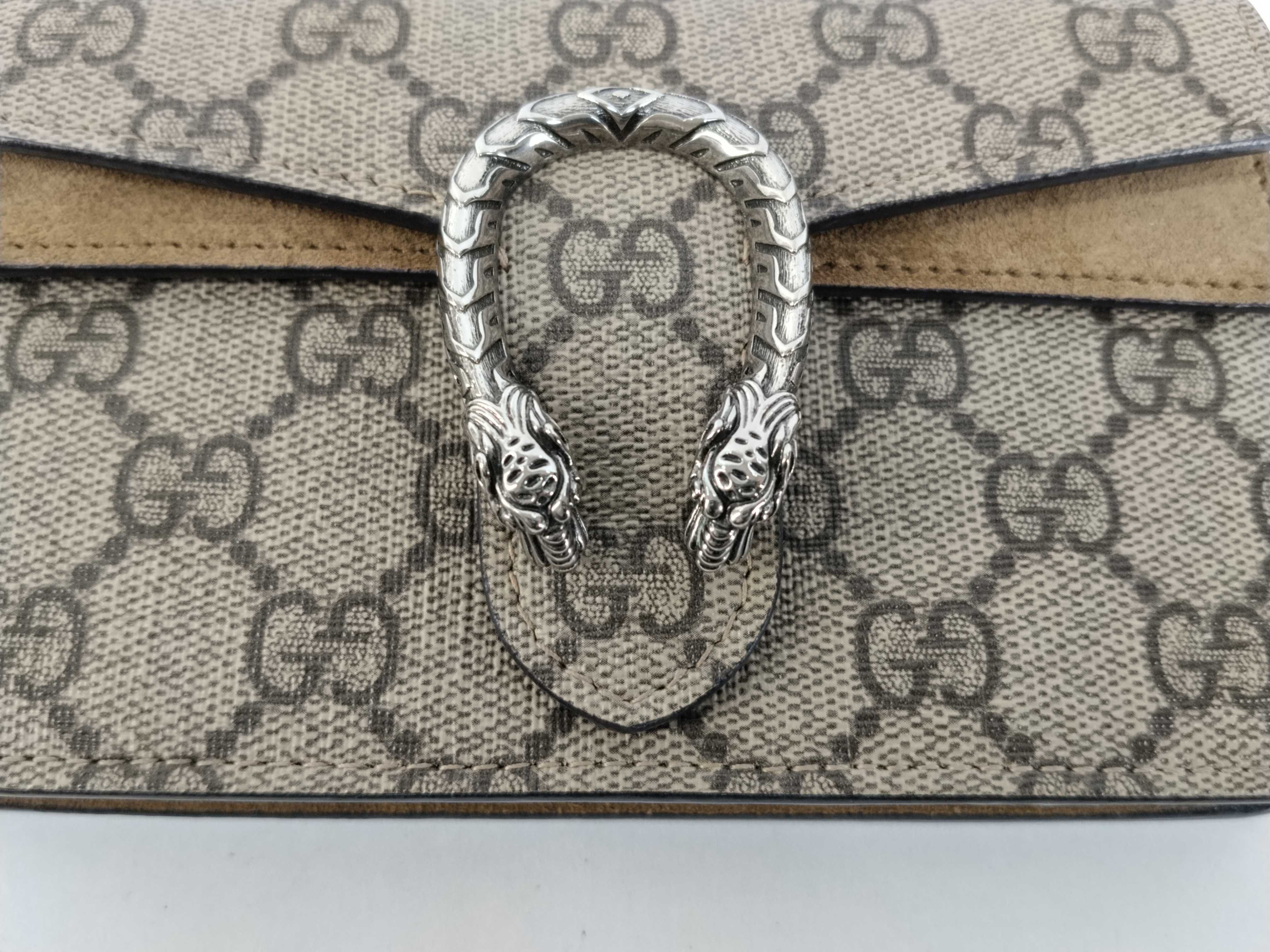 GG Canvas Gucci Dionysus Chain Shoulder Bag — view 8