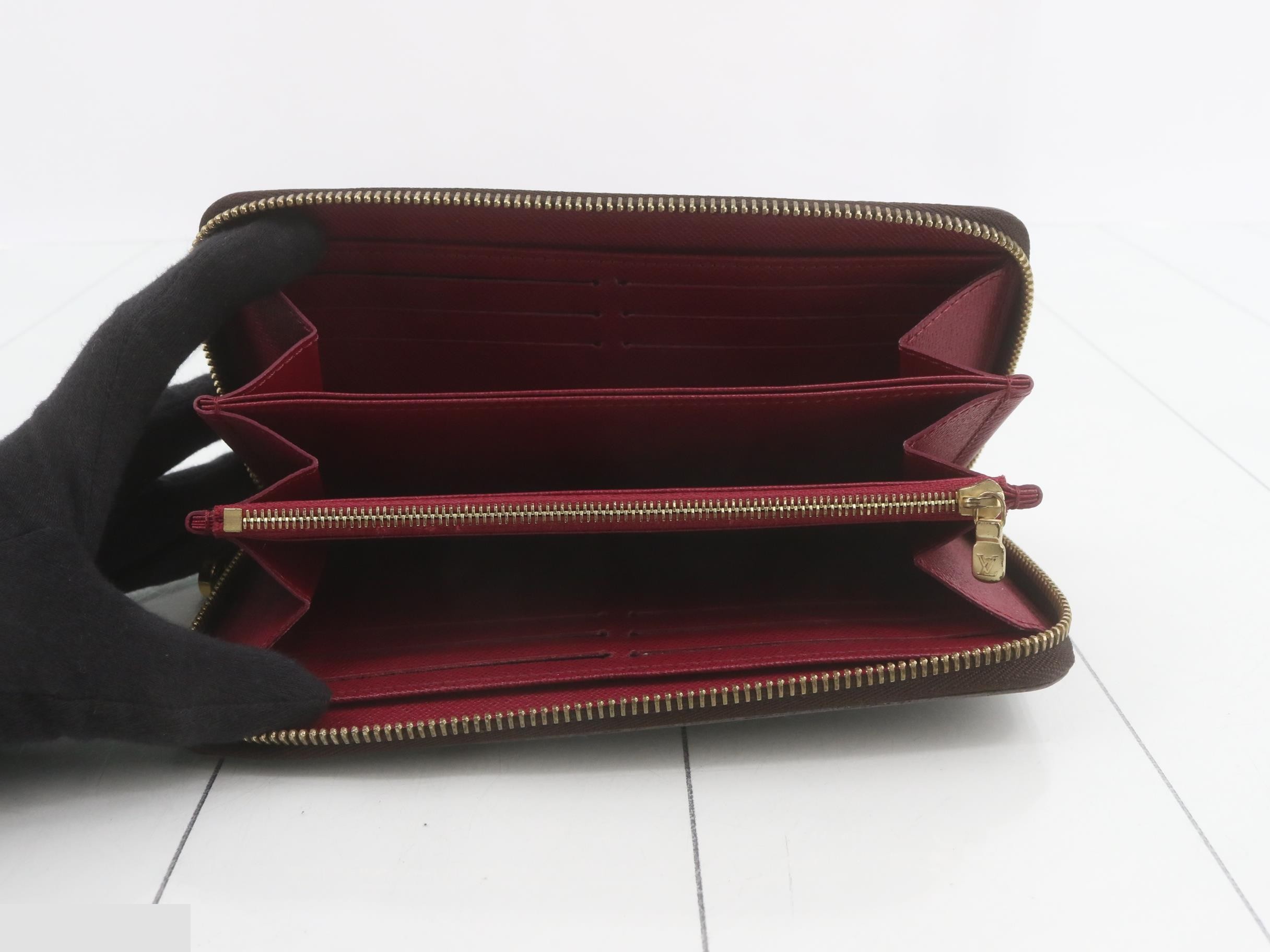 Monogram Zippy Wallet Fuchsia — view 4