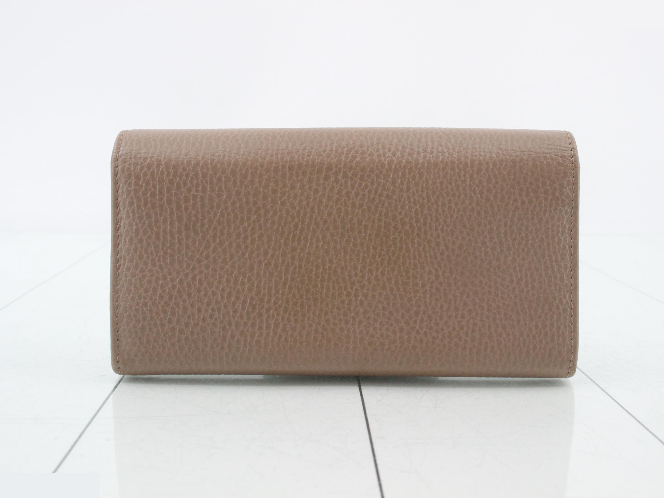 Marmont long wallet, beige, 456116, 525040 — view 2