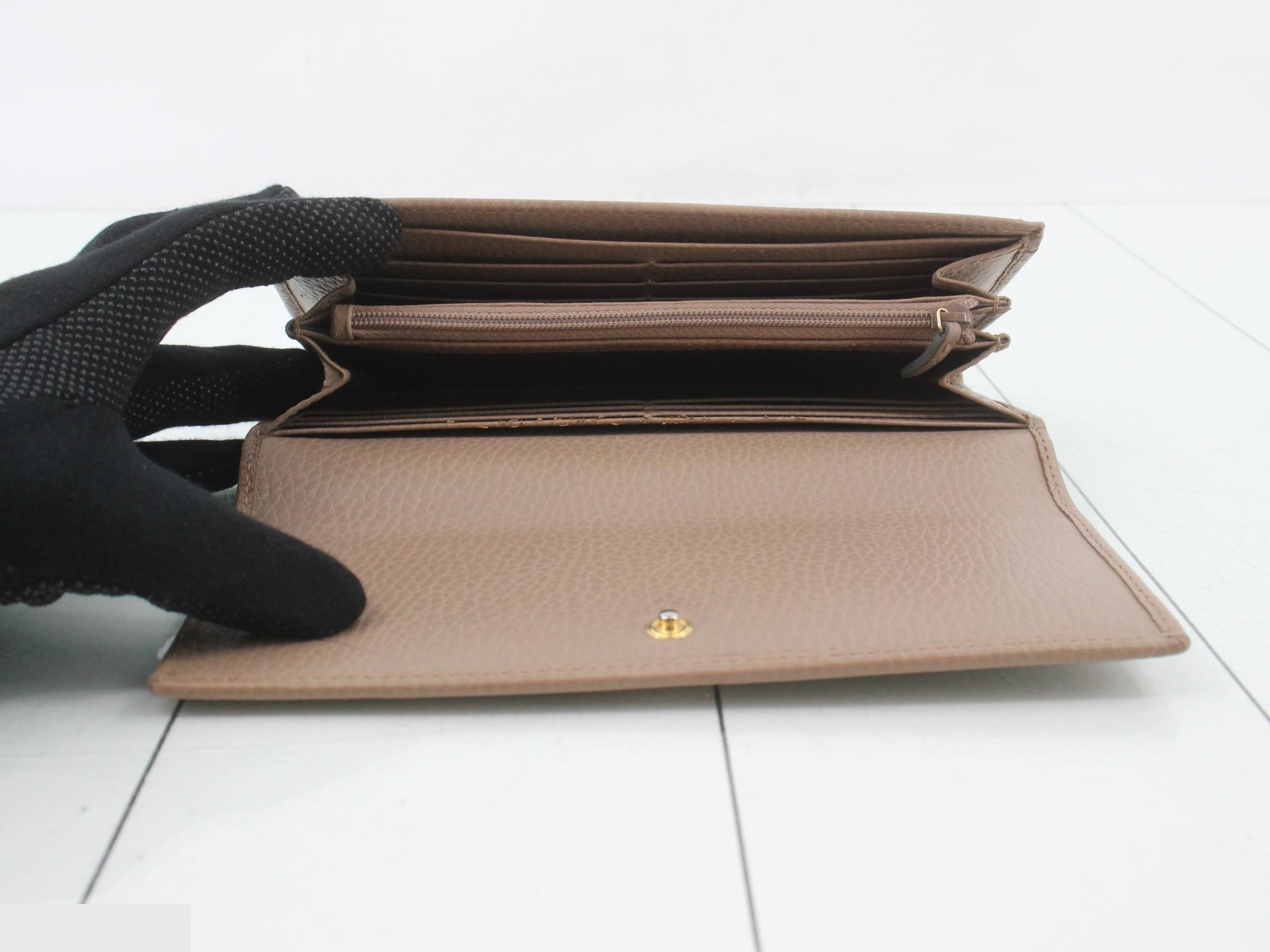 Marmont long wallet, beige, 456116, 525040 — view 4