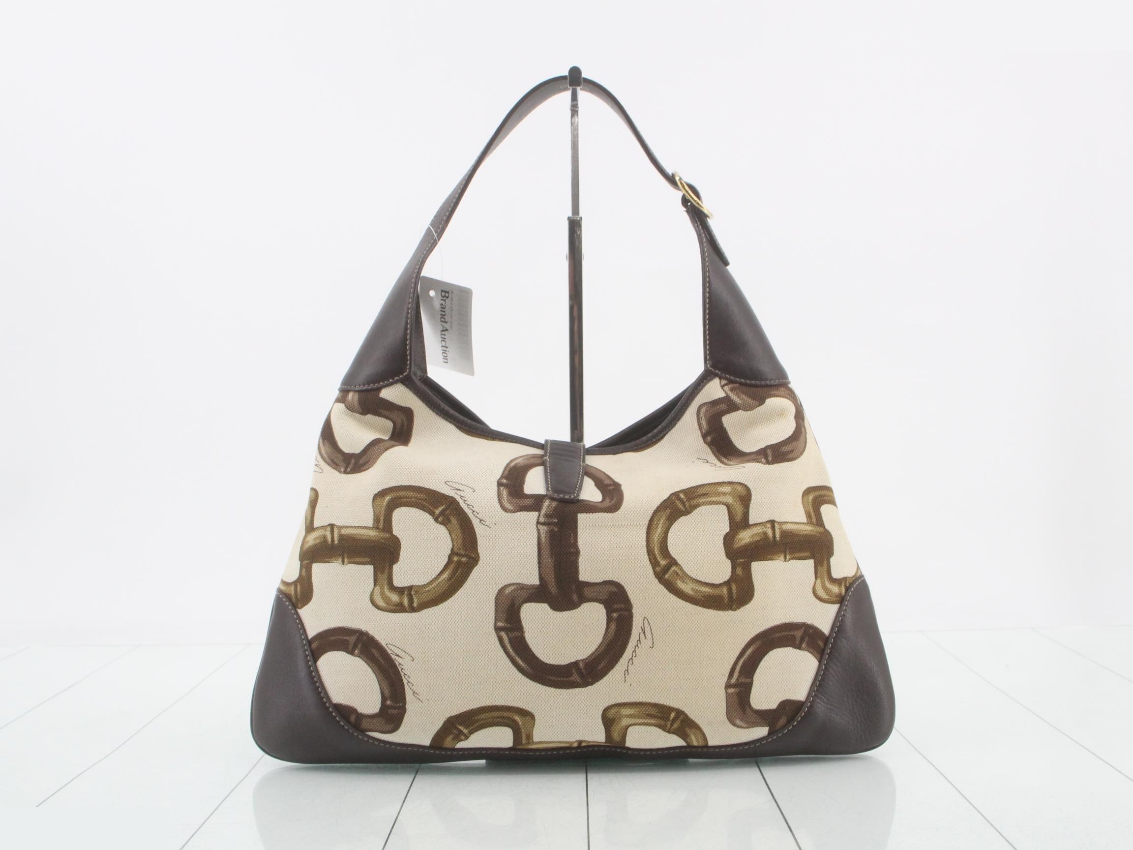 Jackie Horsebit One-Shoulder Bag — view 2