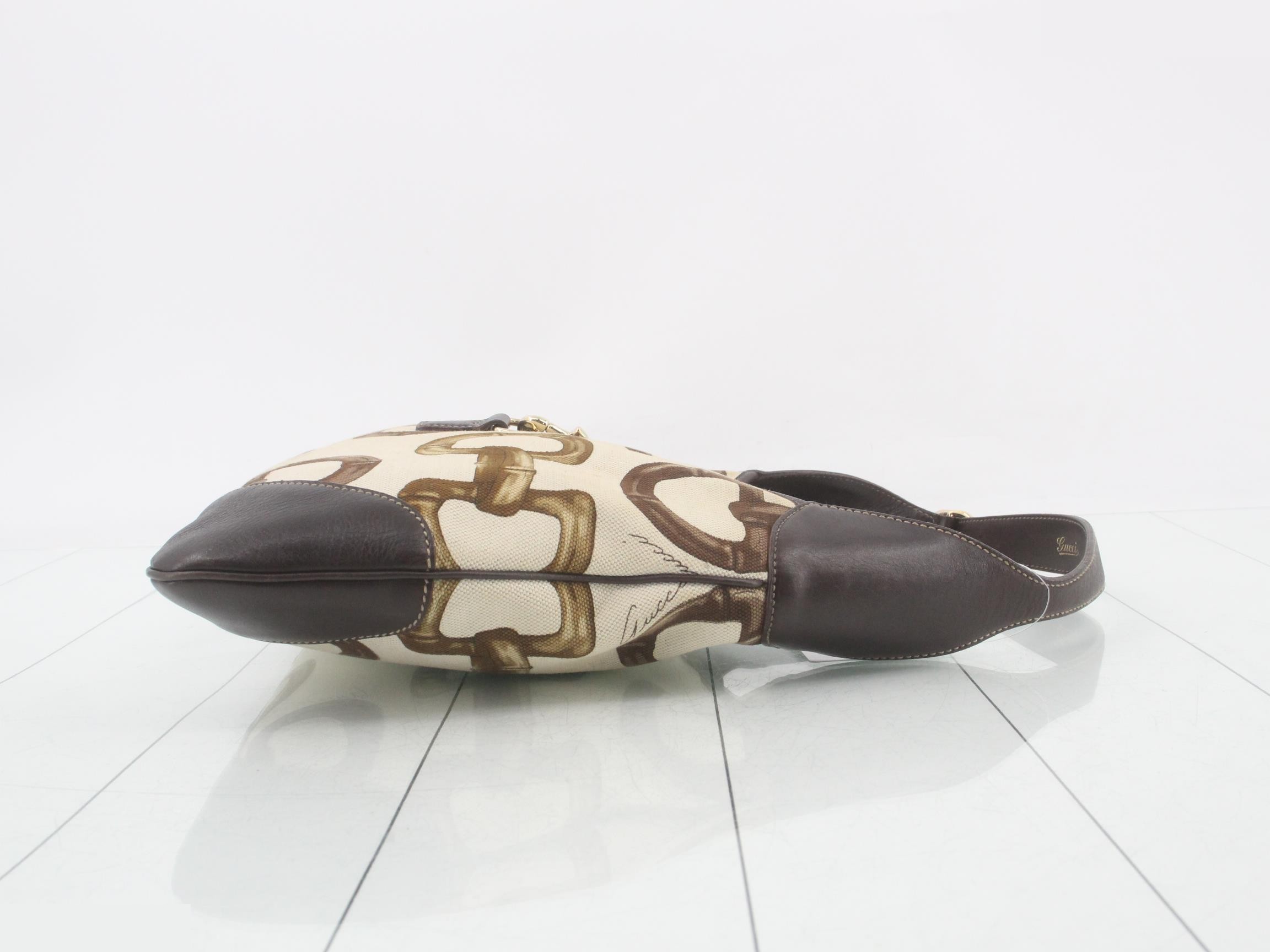 Jackie Horsebit One-Shoulder Bag — view 3