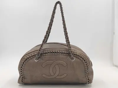 BAG LAMBSKIN LUXURY CHAIN ​​SHOULDER BOSTON Handbag
