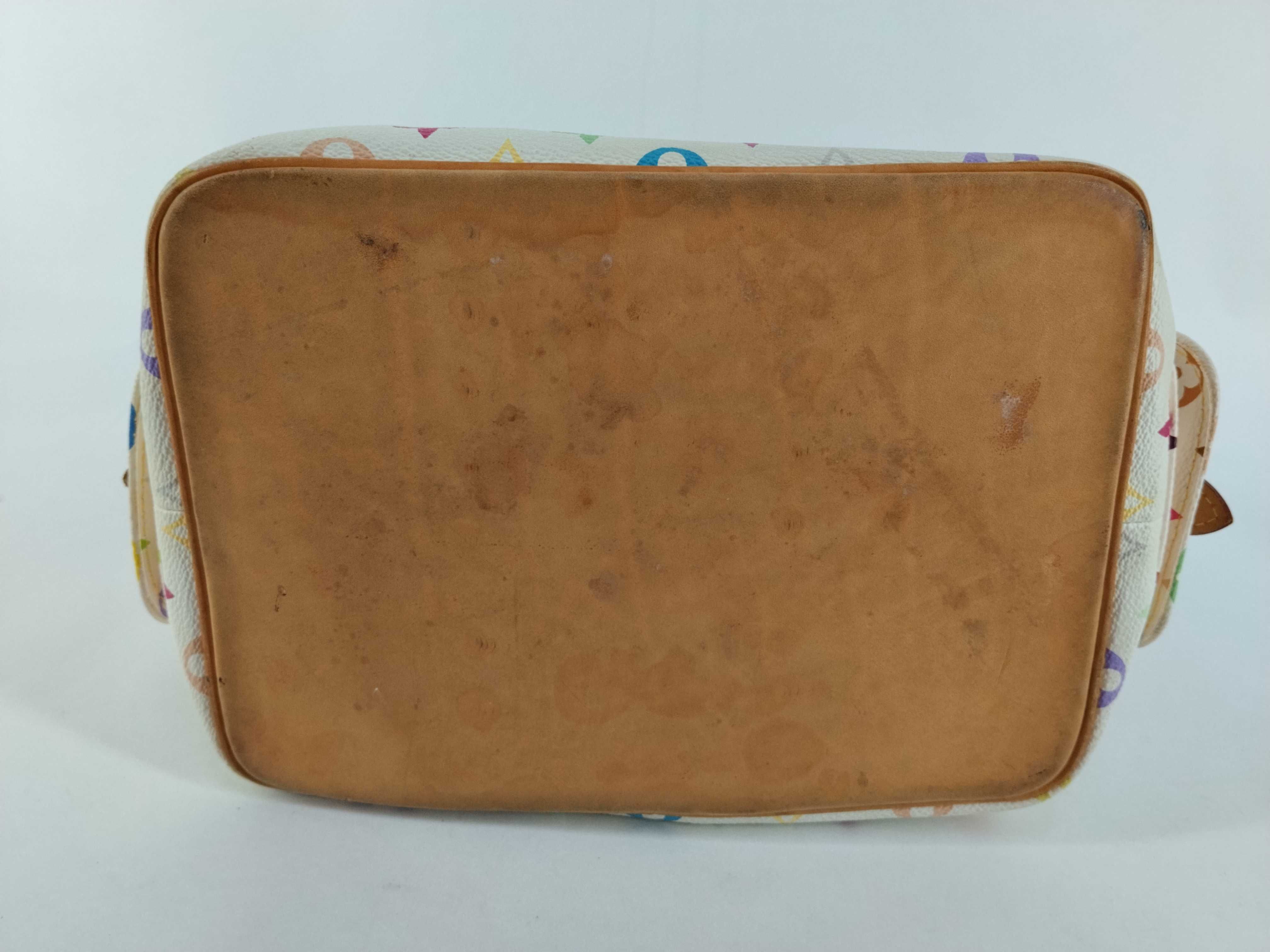 Monogram Multicolor Petit Noé Blanc Shoulder Bag — view 7
