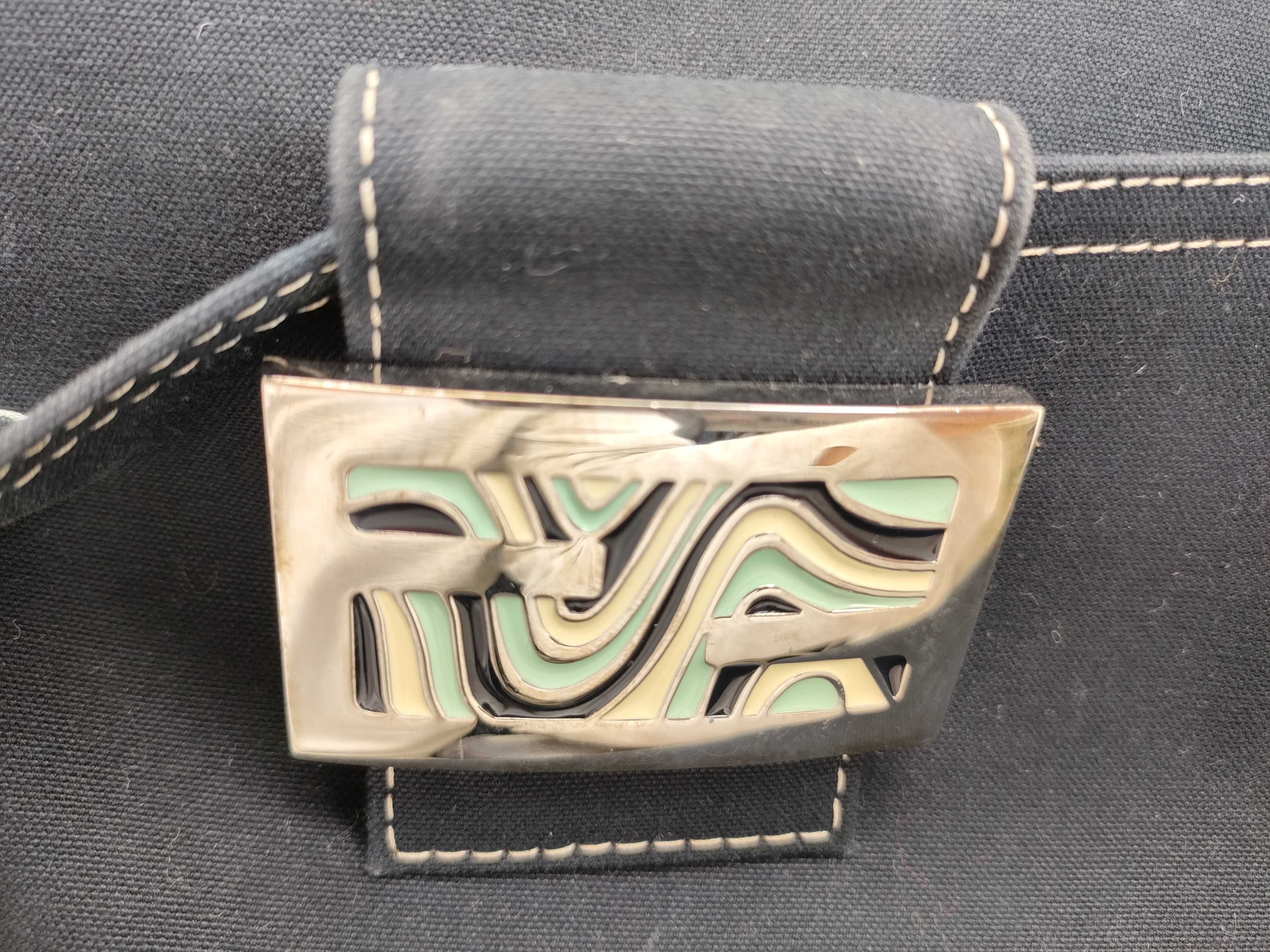 denim handbag, blue shoulder bag — view 7