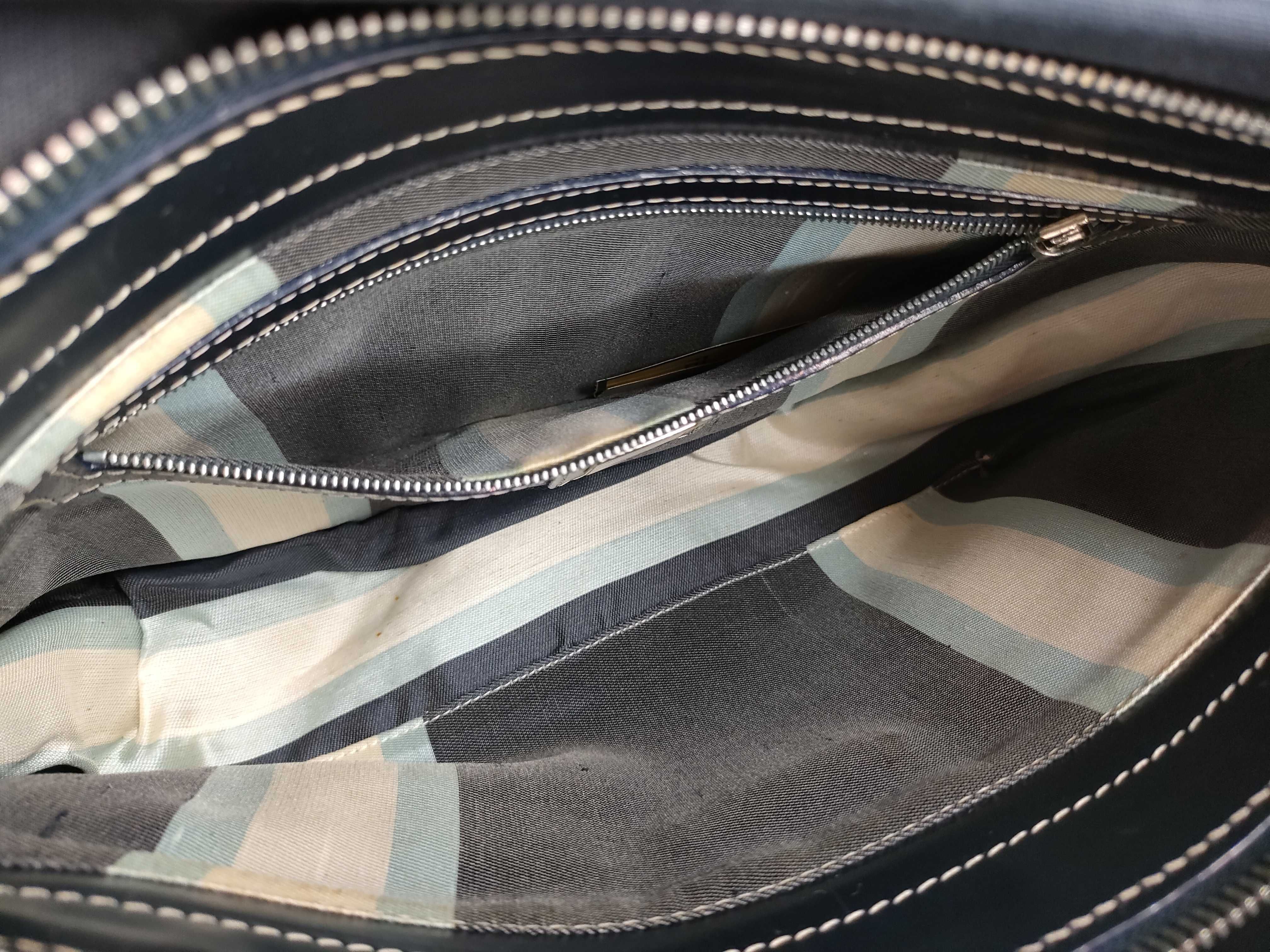 denim handbag, blue shoulder bag — view 9