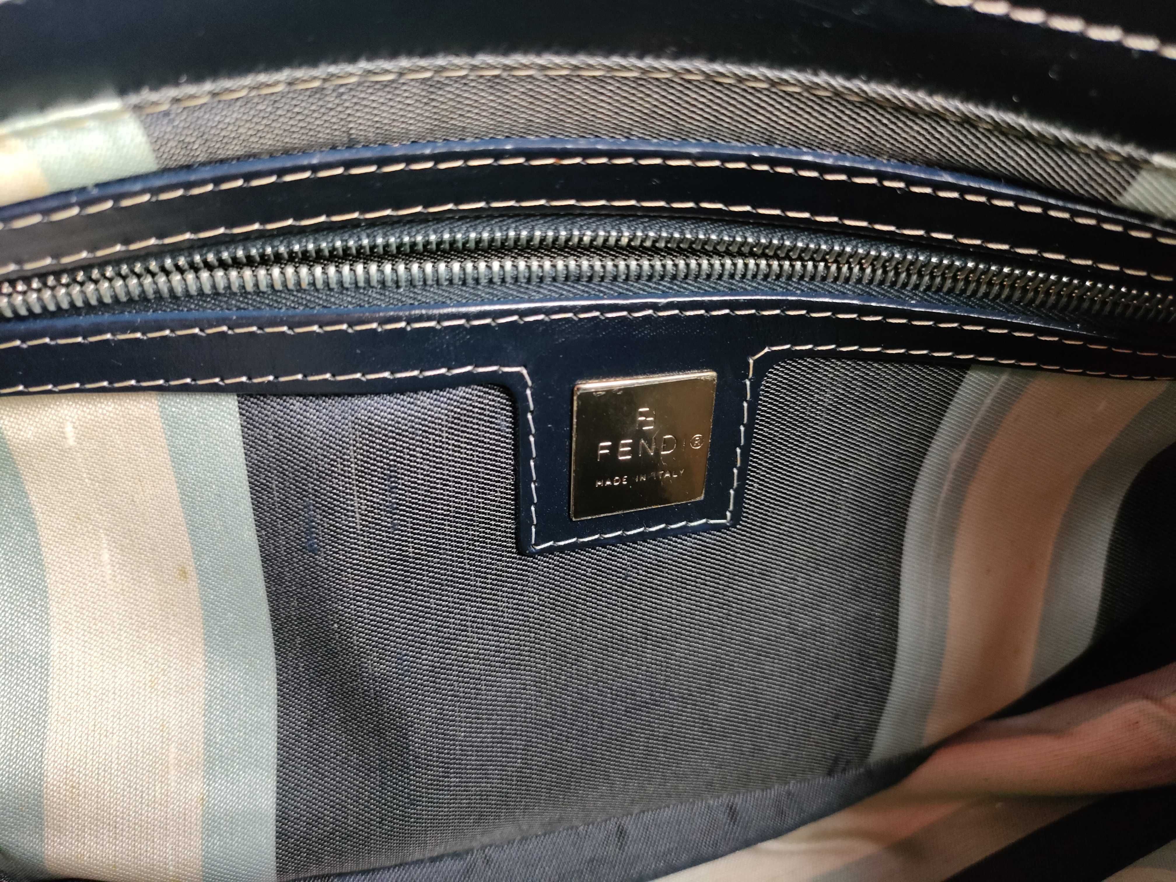 denim handbag, blue shoulder bag — view 10