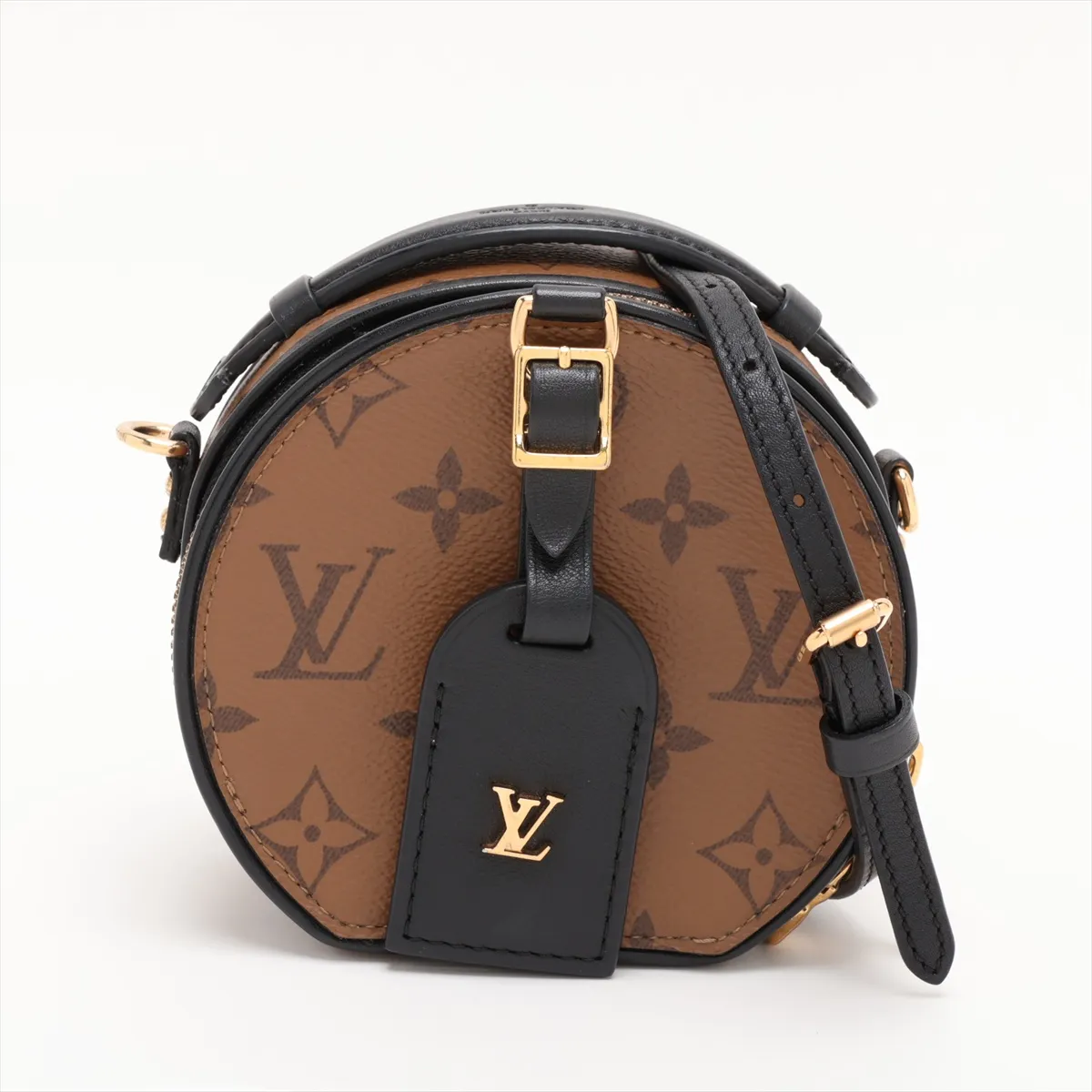 Monogram Reverse Mini Boite Chapeau M68276 Brown (RFID detected)