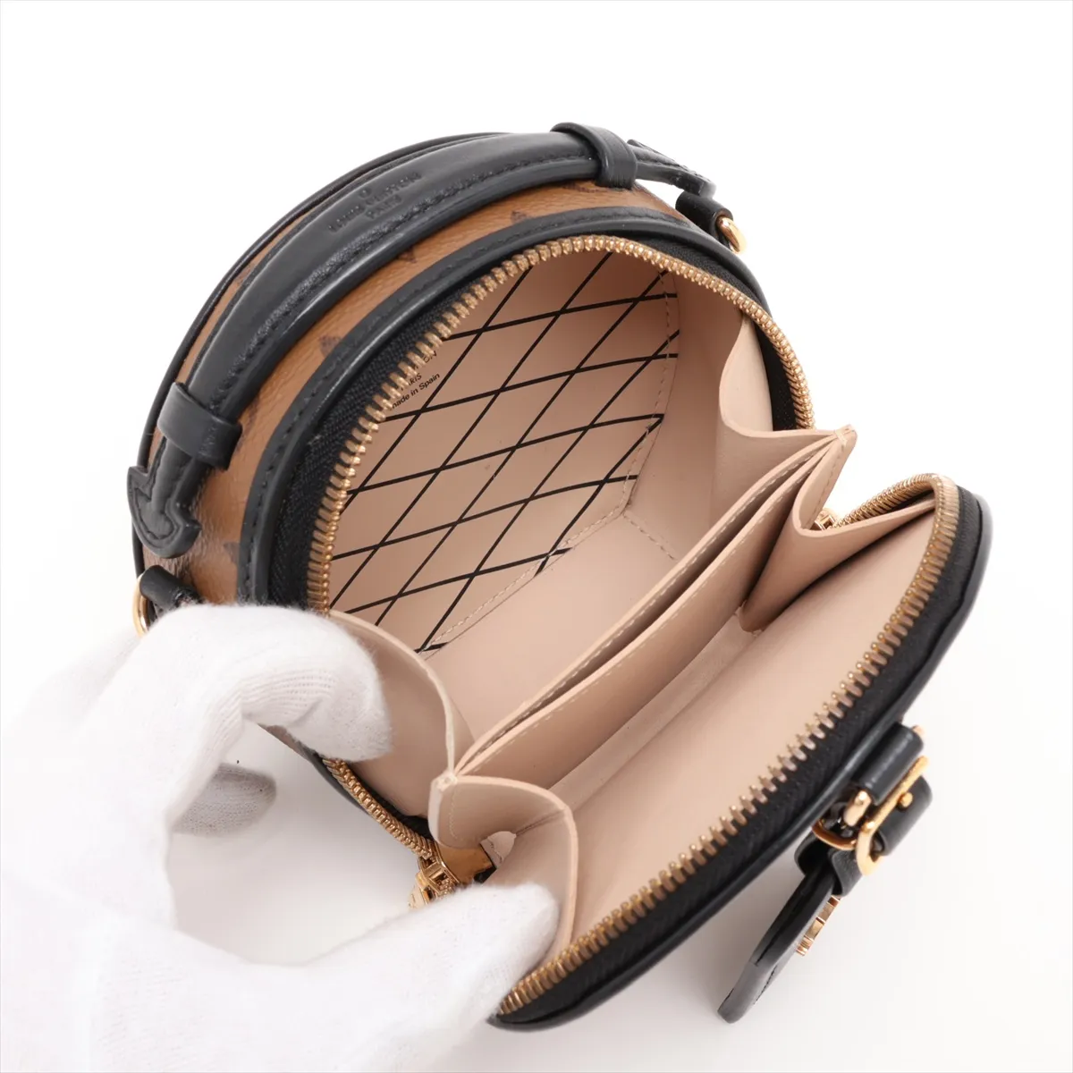 Monogram Reverse Mini Boite Chapeau M68276 Brown (RFID detected) — view 6