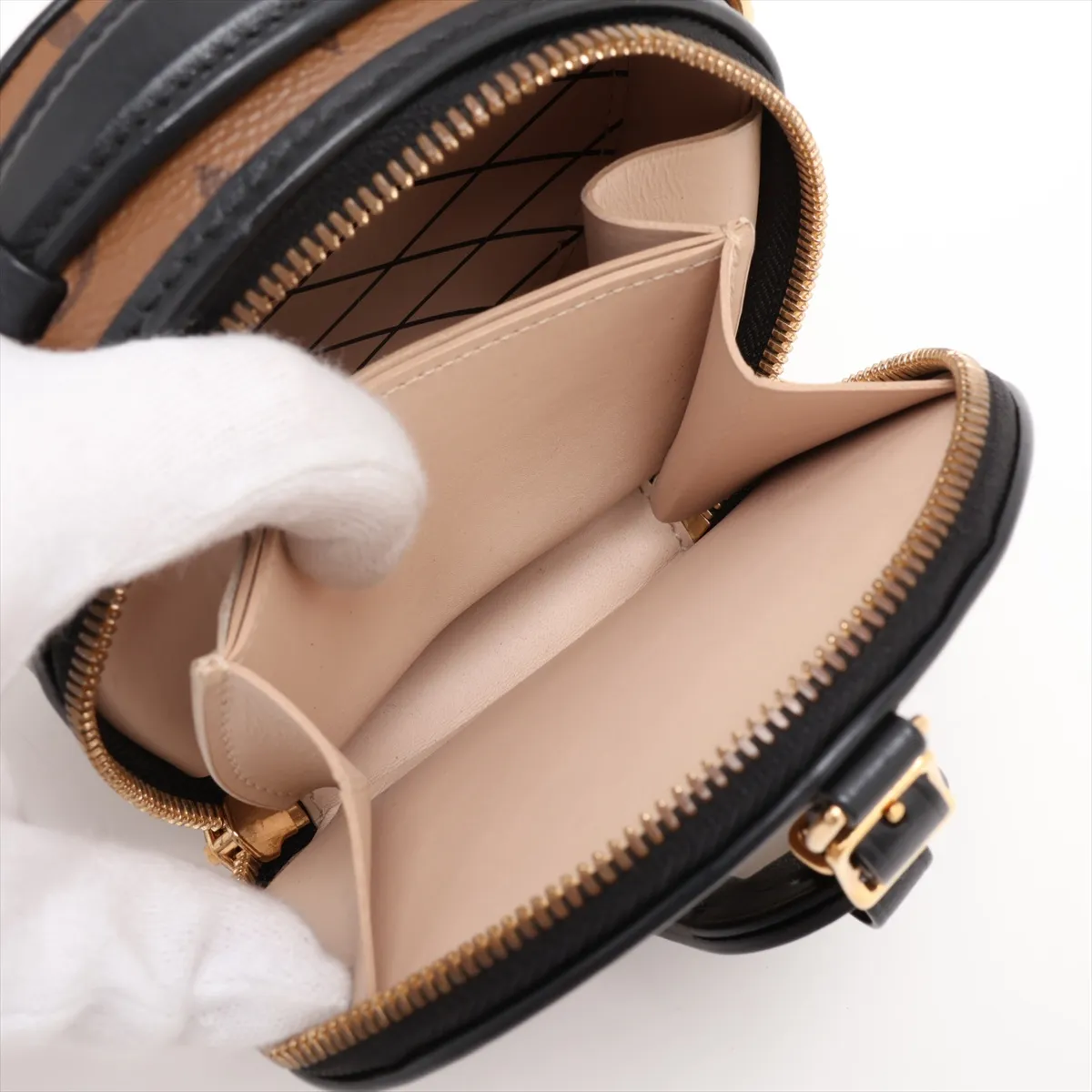 Monogram Reverse Mini Boite Chapeau M68276 Brown (RFID detected) — view 7