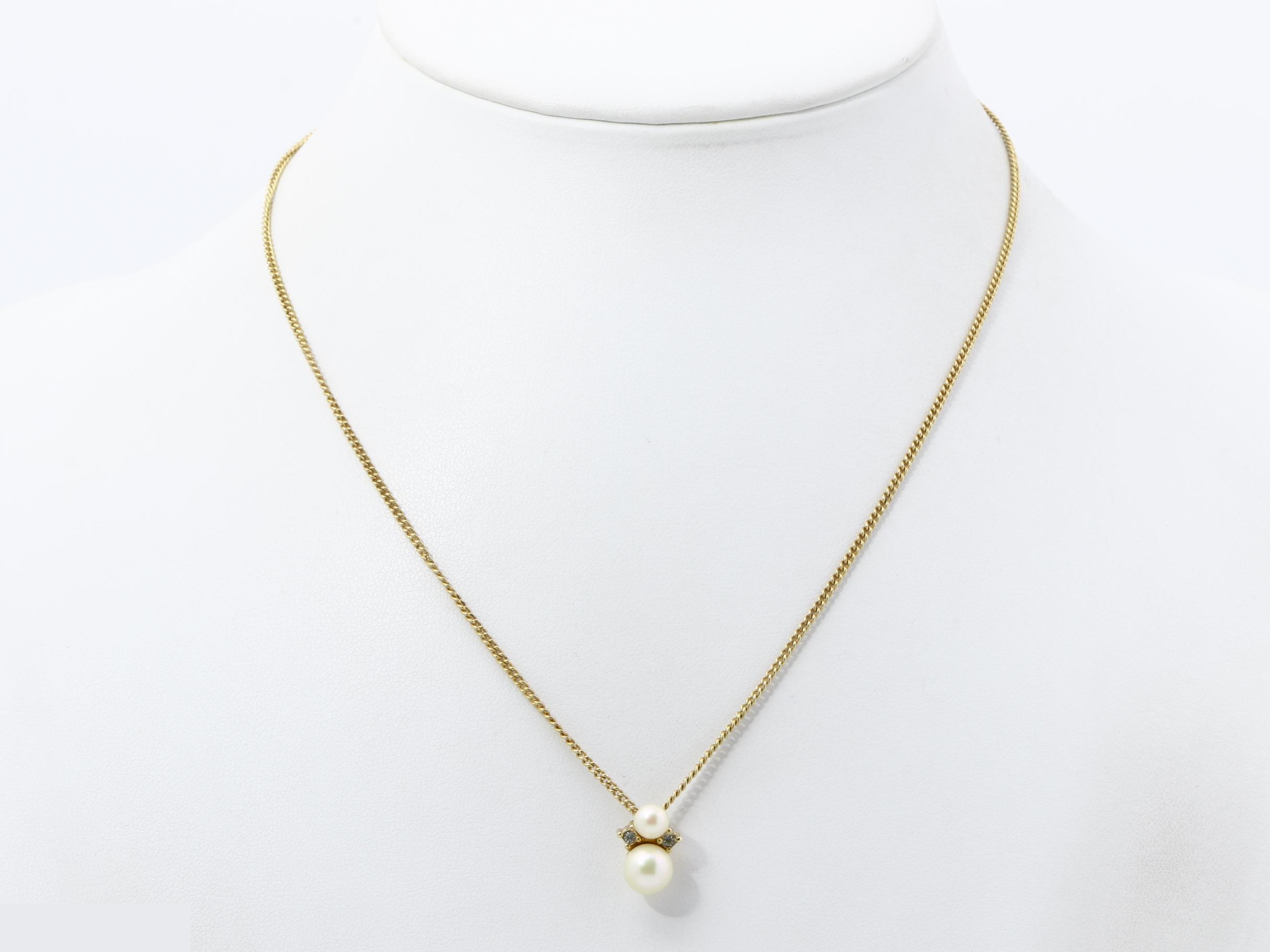 Other lines: Precious metals, necklaces, pendants, chain approximately 44cm — view 3