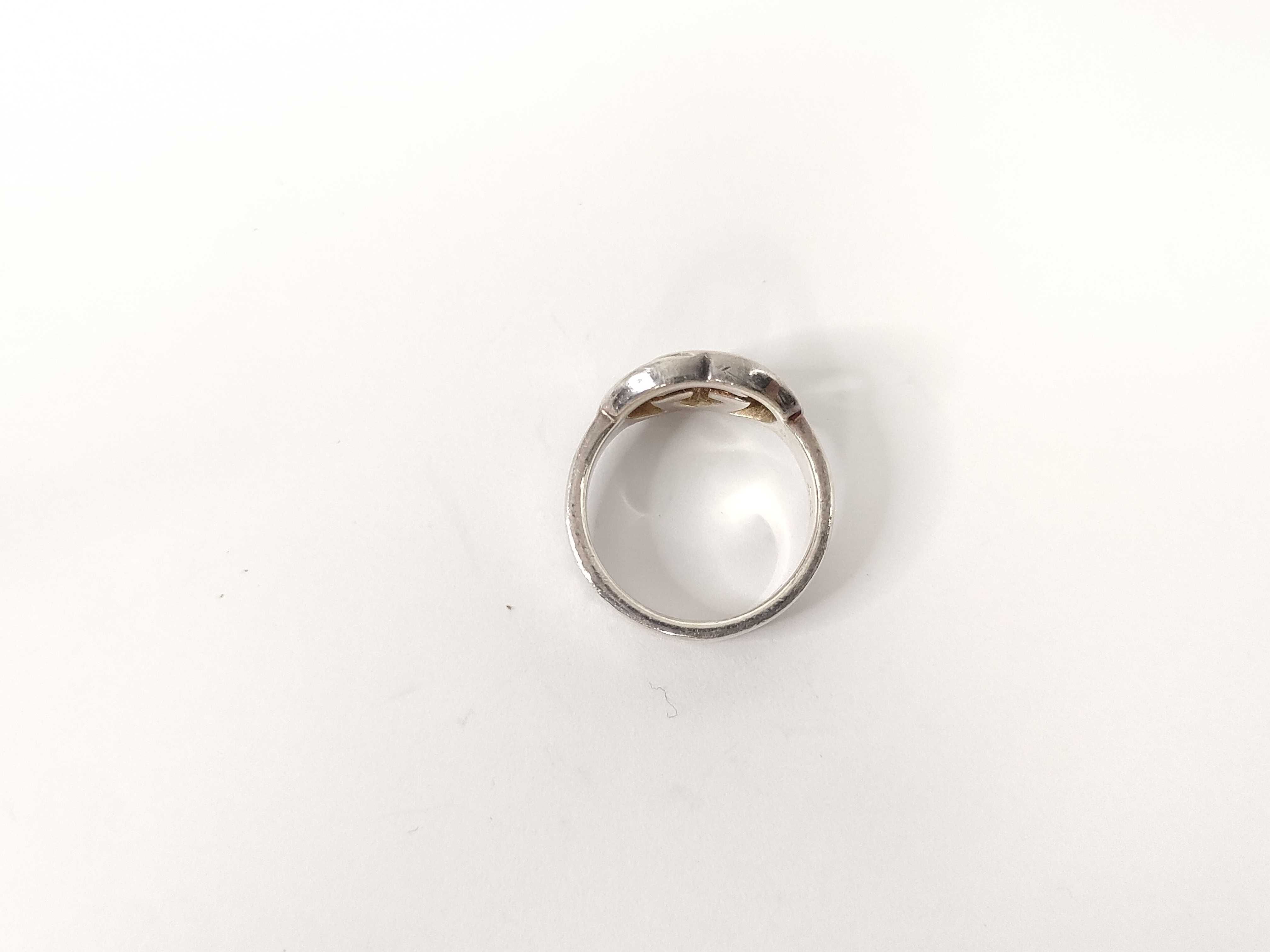 Interlocking G Sterling Silver 925 Ring — view 6