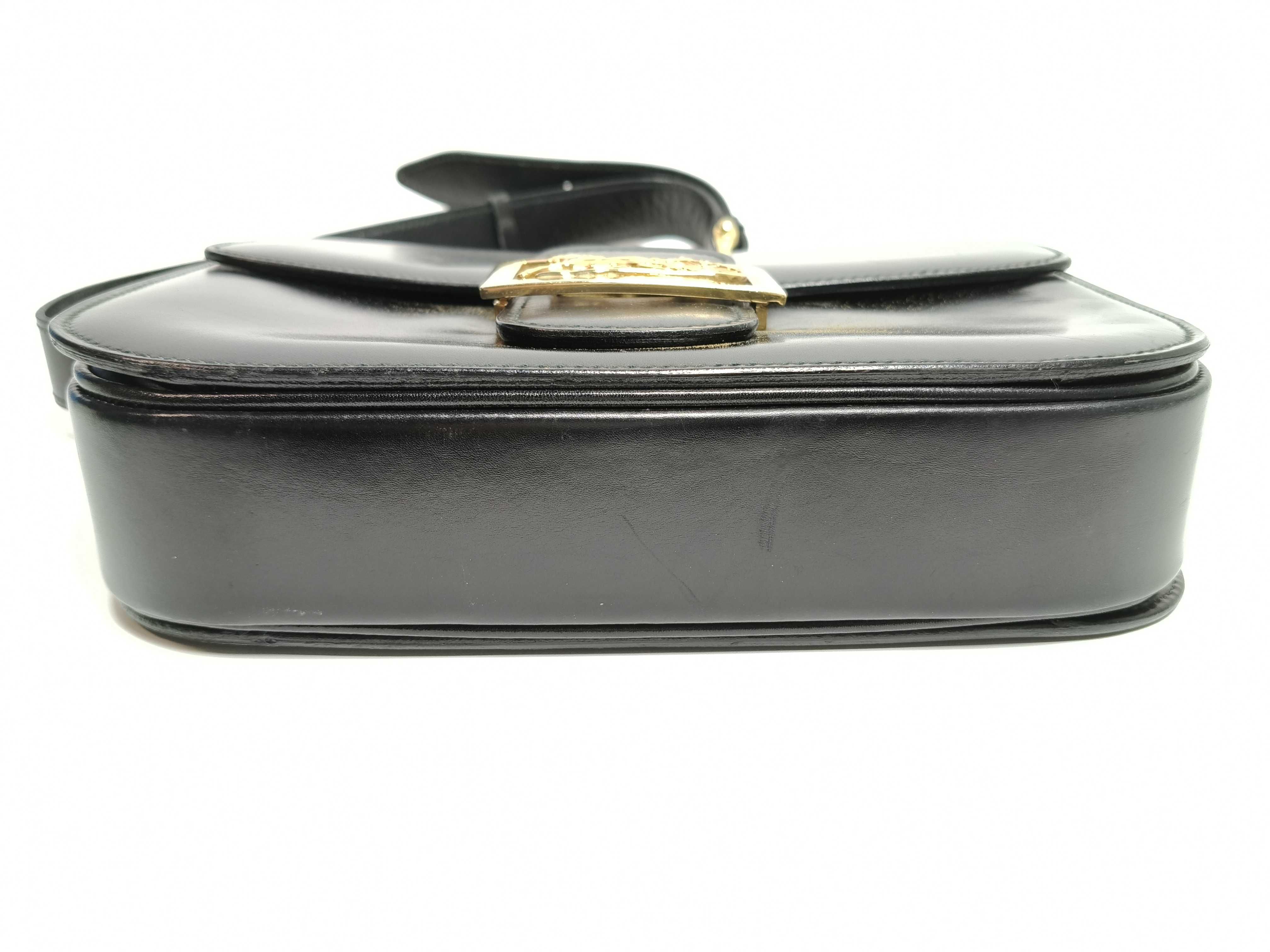 Shoulder Bag with Carriage Hardware — view 7