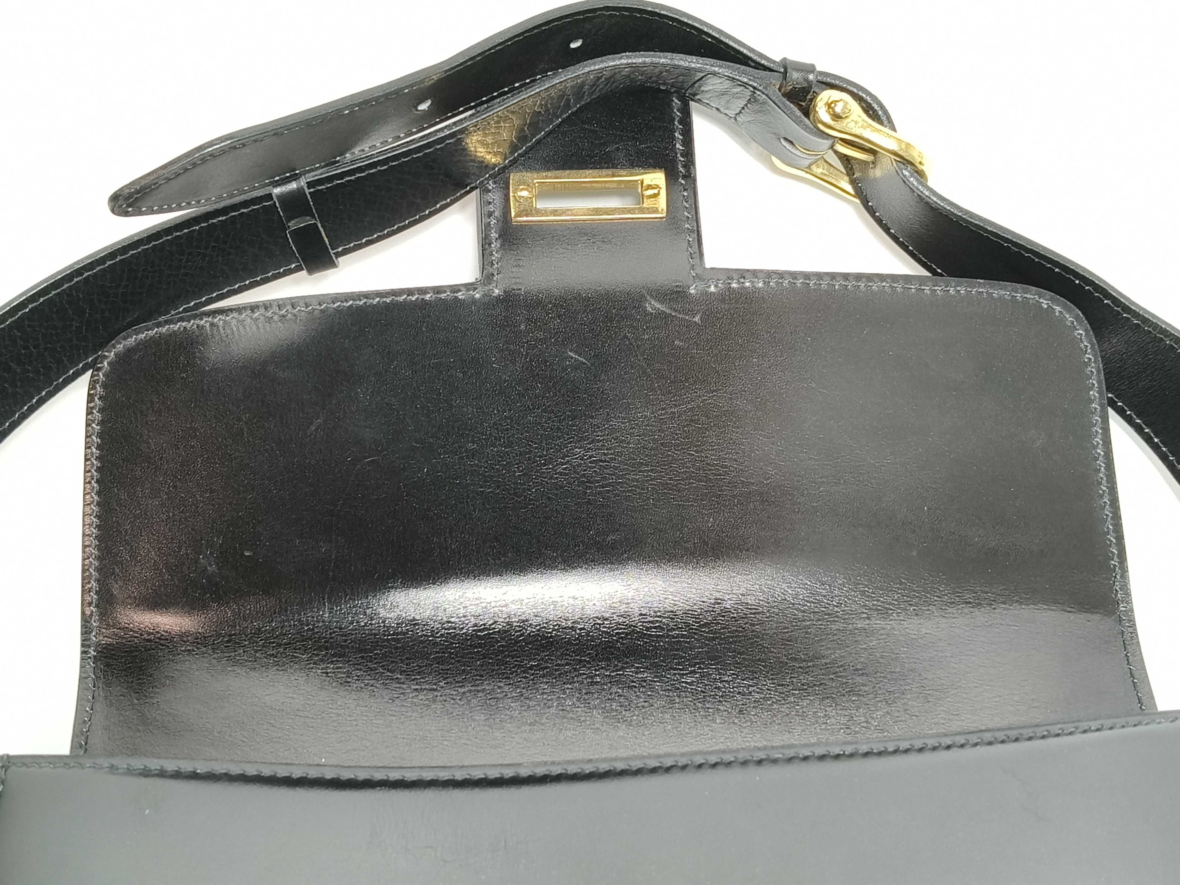 Shoulder Bag with Carriage Hardware — view 8