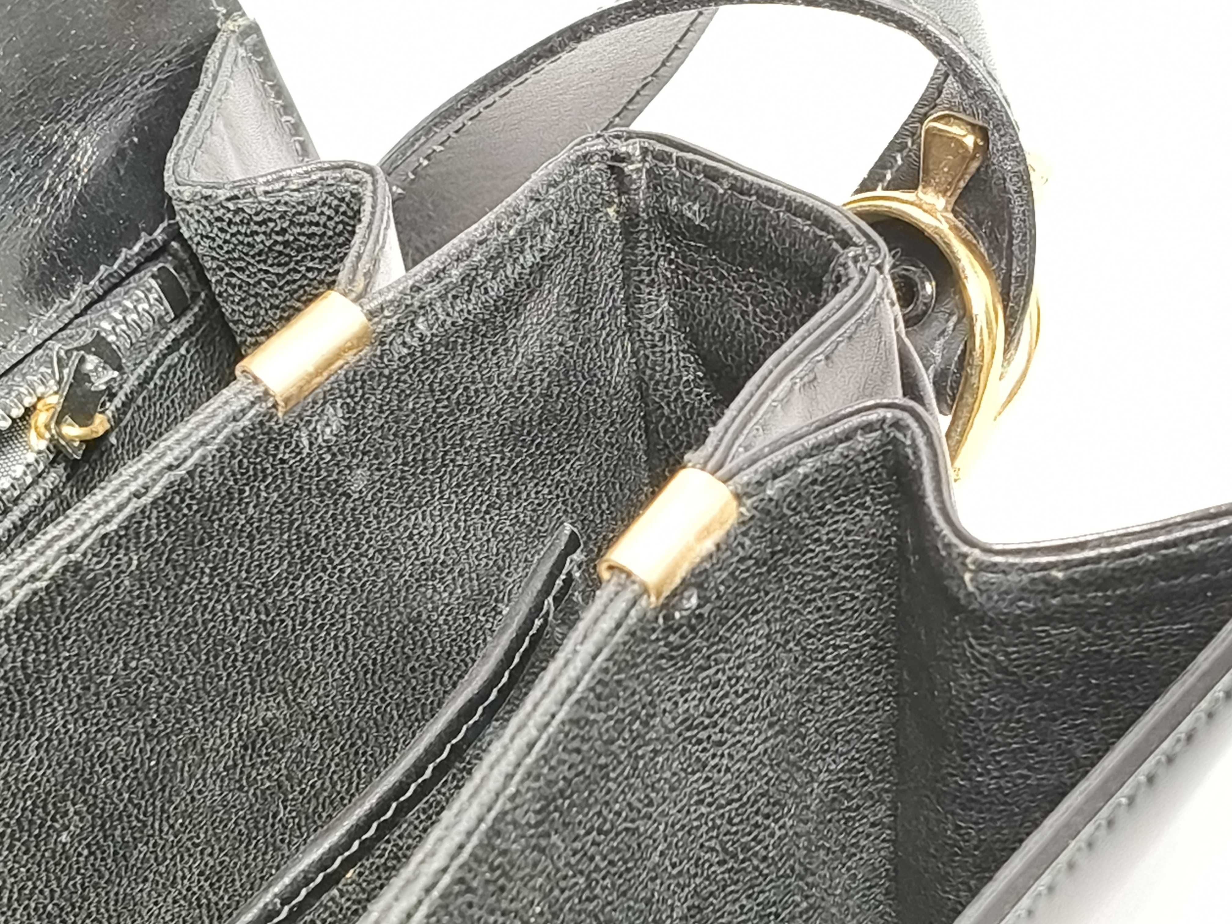 Shoulder Bag with Carriage Hardware — view 9