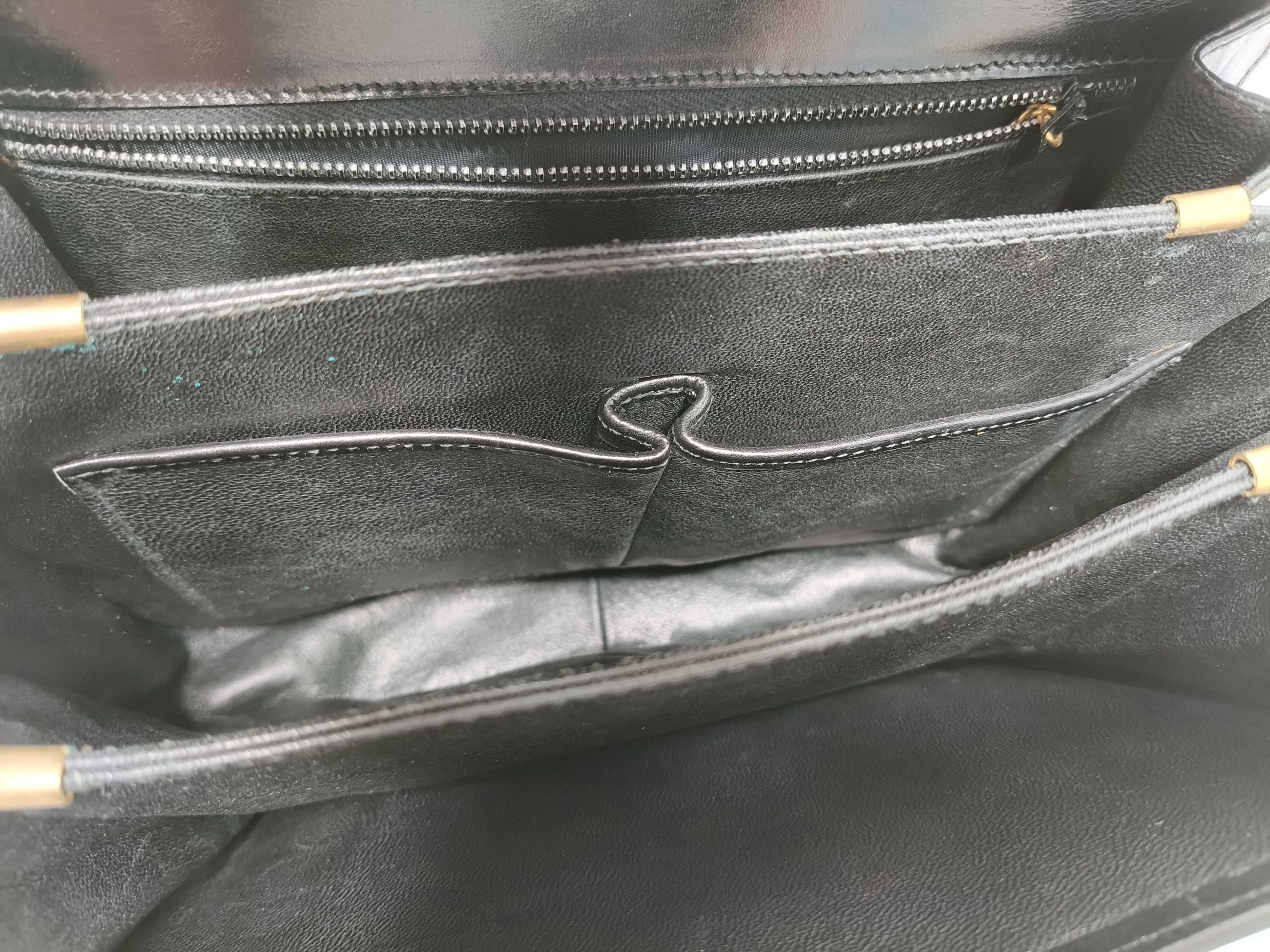 Shoulder Bag with Carriage Hardware — view 10