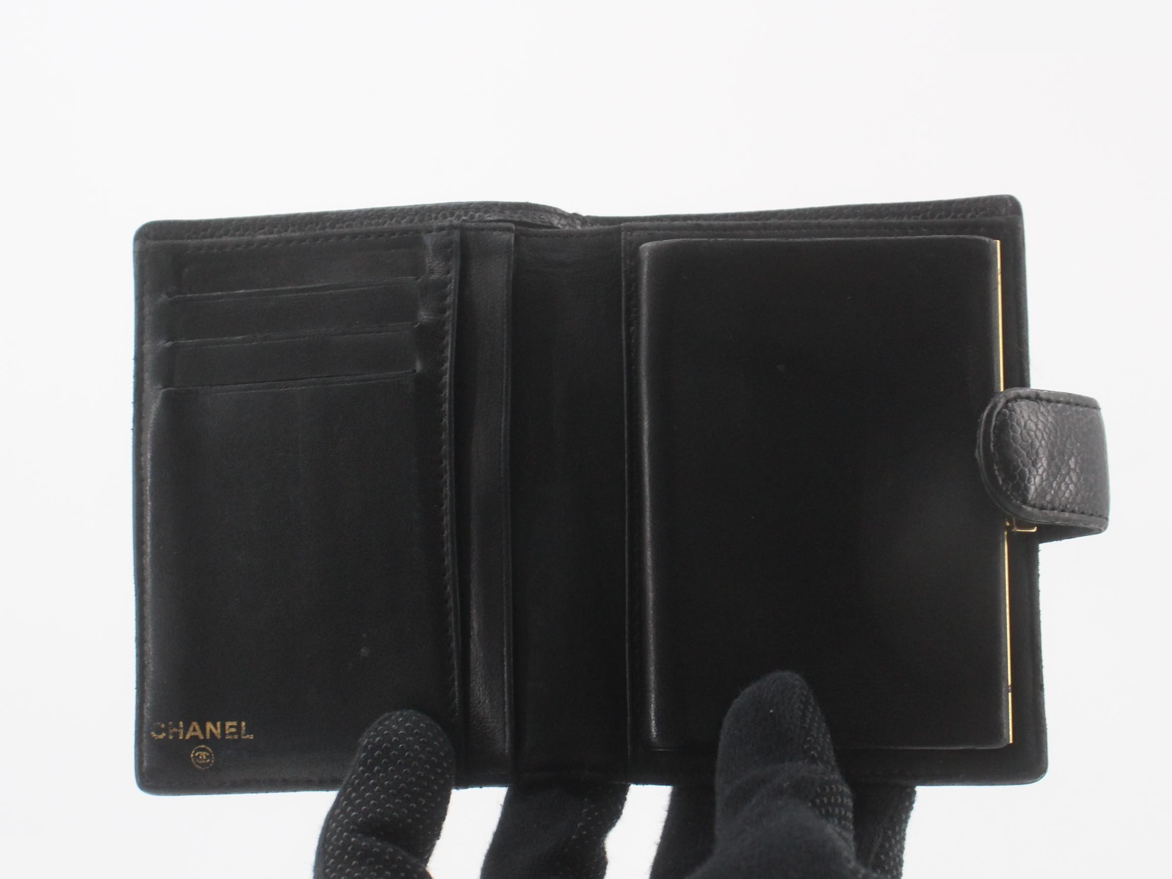 Caviar Skin Bi-fold Wallet — view 4