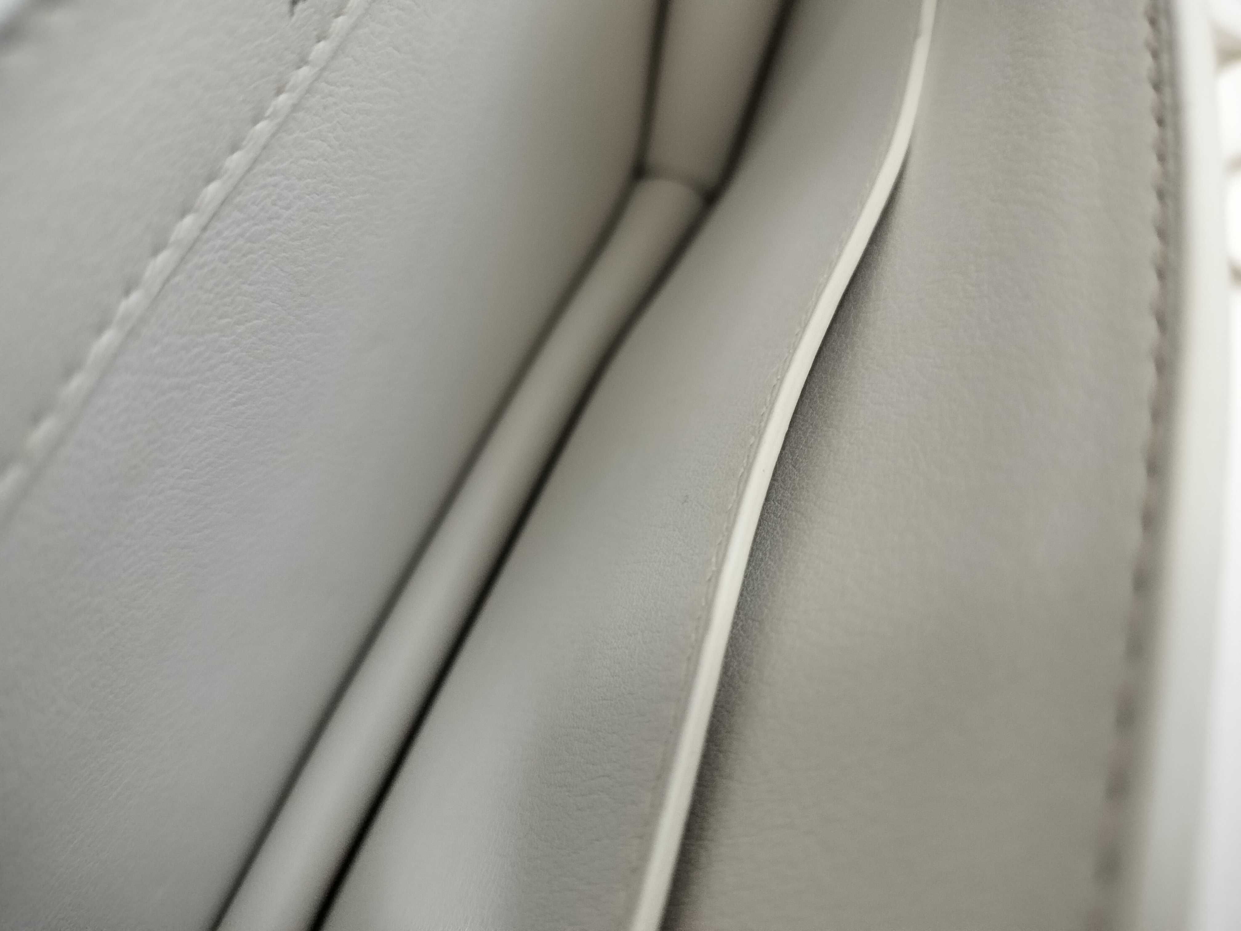 Sac 233 PM PVC x Leather Shoulder Bag, White — view 13