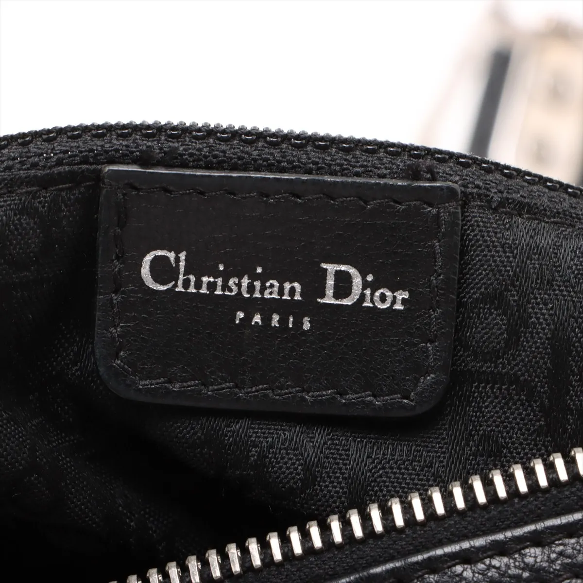Flight Leather Shoulder Bag Black — view 9