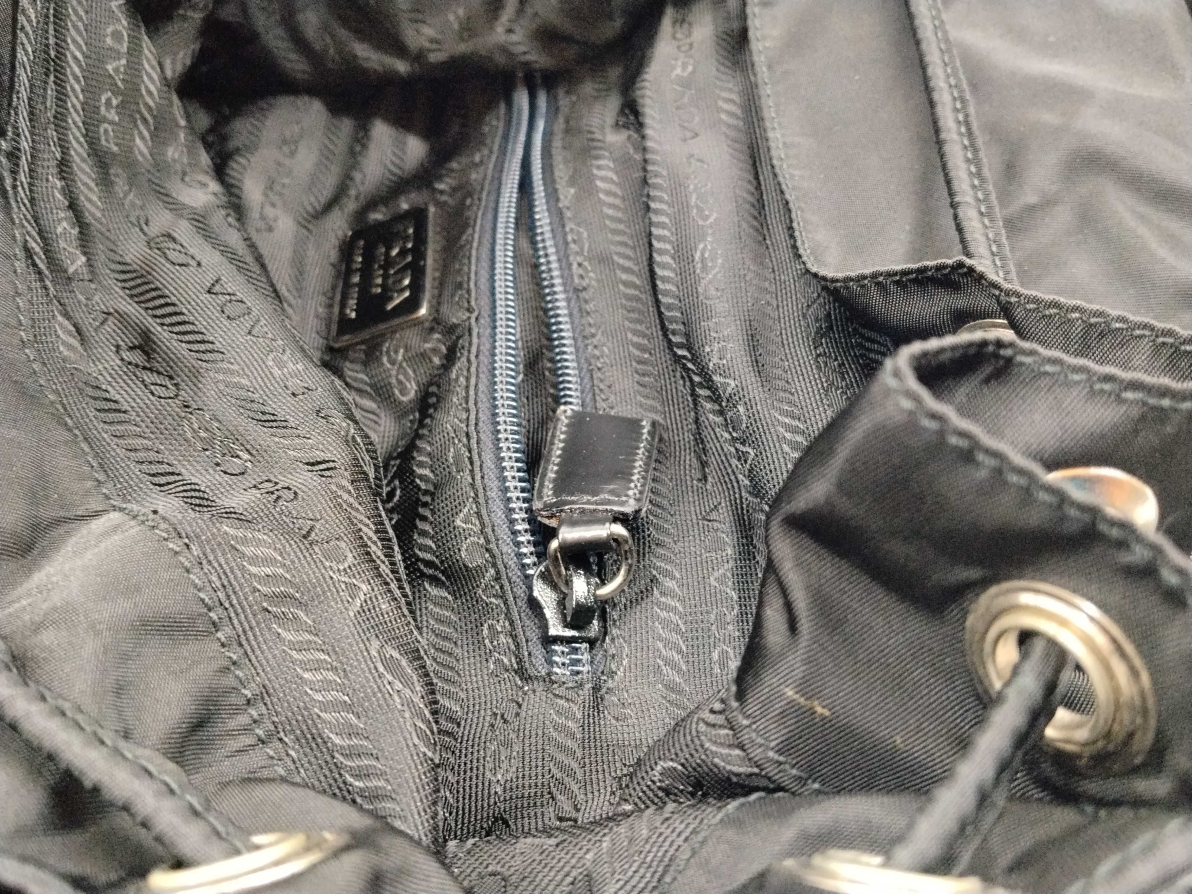 Nylon Double Pocket Backpack — view 12