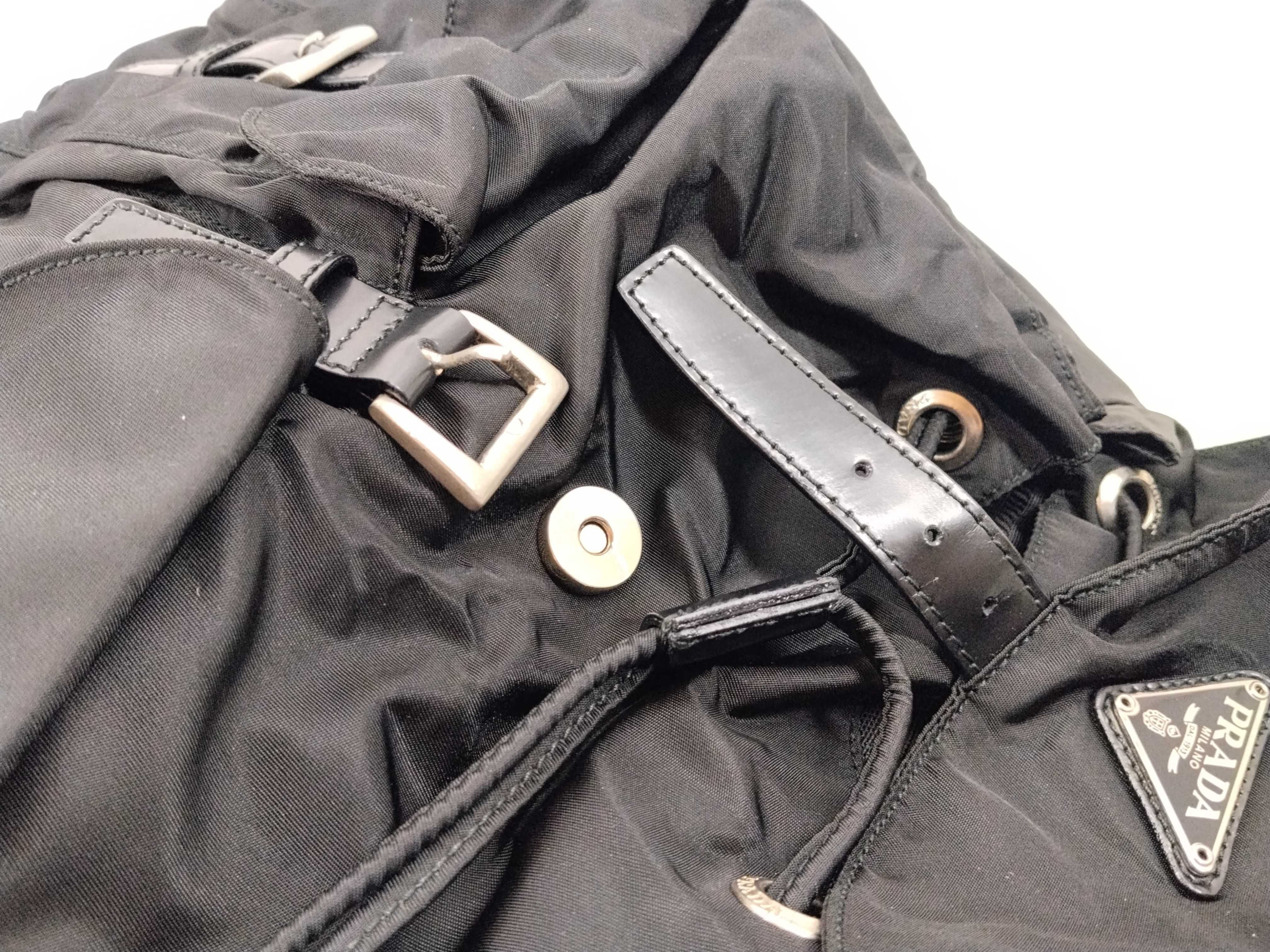 Nylon Double Pocket Backpack — view 8
