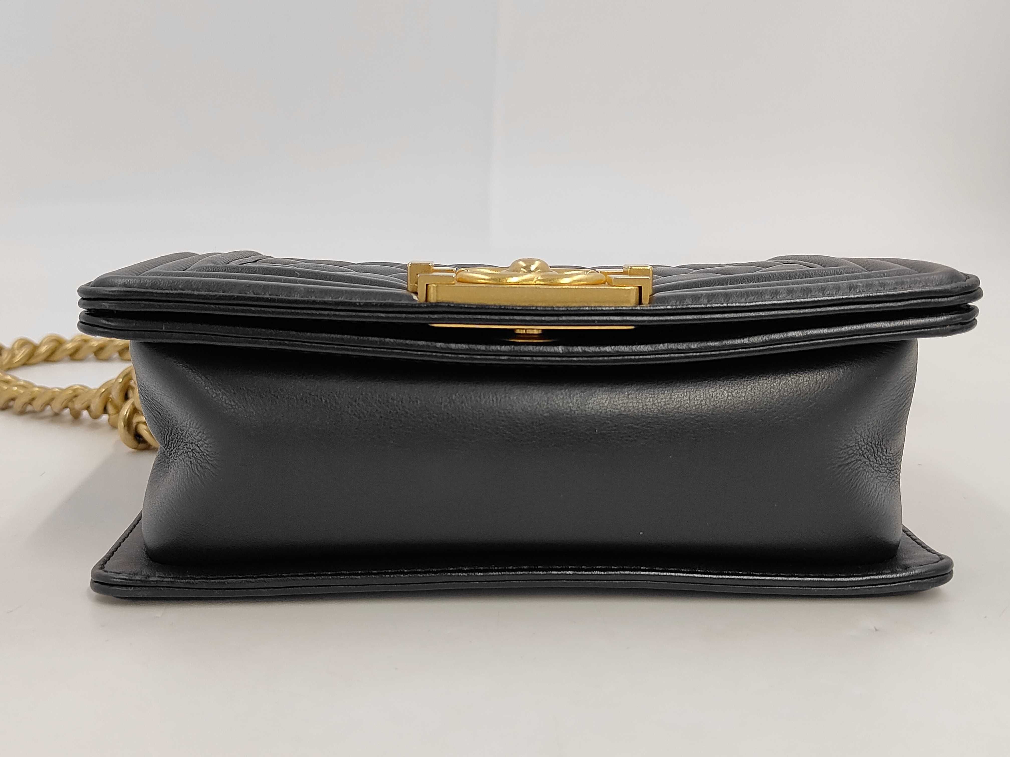 Boy Chanel Matelassé Lambskin Shoulder Bag — view 4