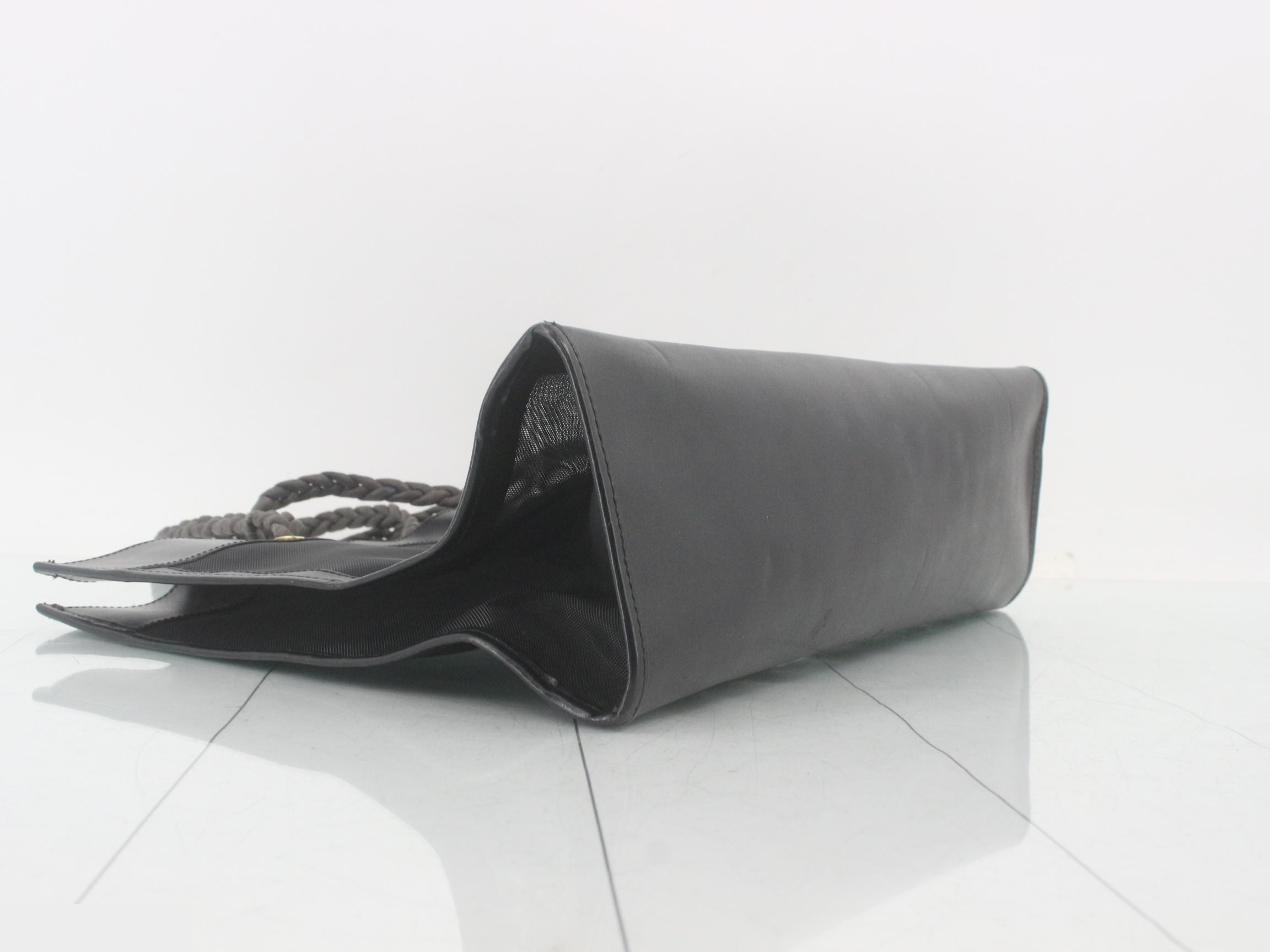 logo mesh tote bag — view 5
