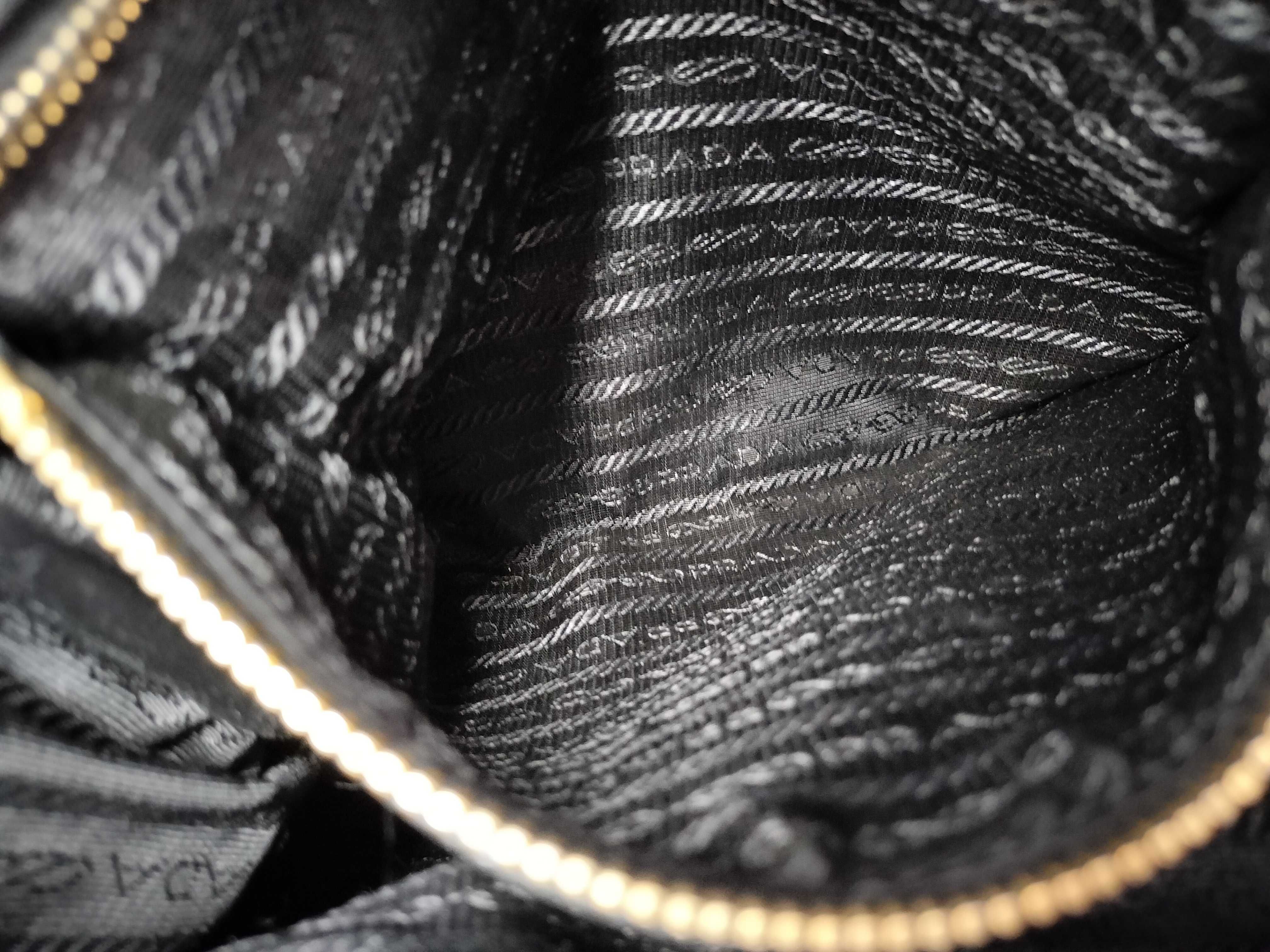 grained leather shoulder bag, black, serial number shoulder bag — view 11