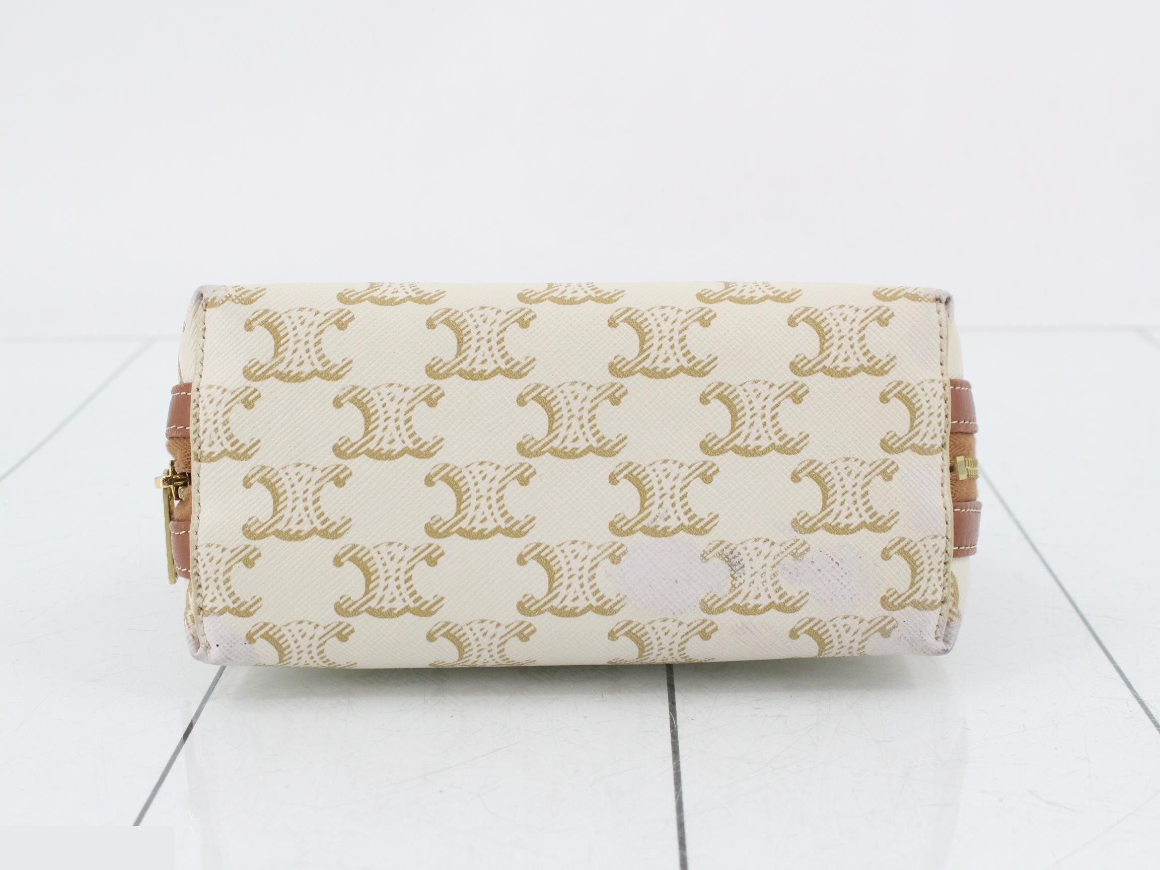 Triomphe Chain Shoulder Bag — view 3